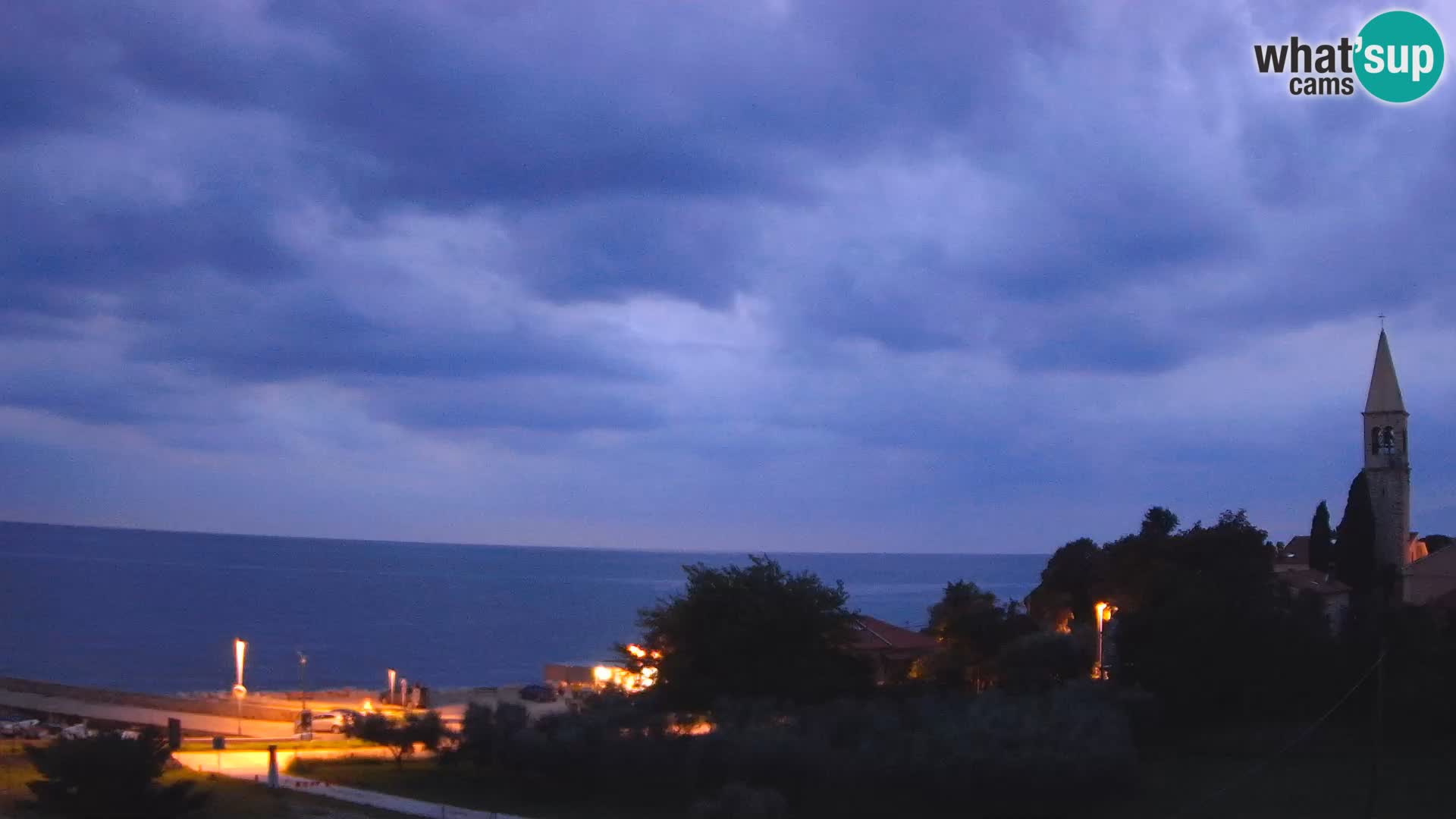 Umag spletna kamera Lovrečica – Istra – Hrvaška