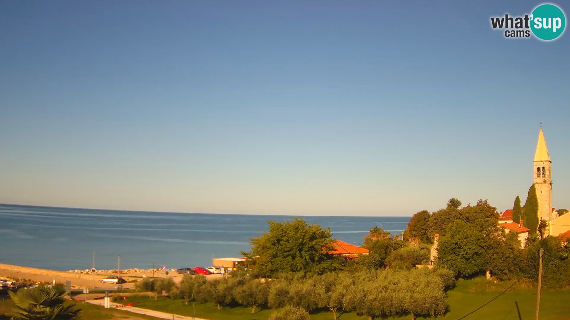 Umag Cámara web en vivo Lovrečica / San Lorenzo – Istria – Croacia