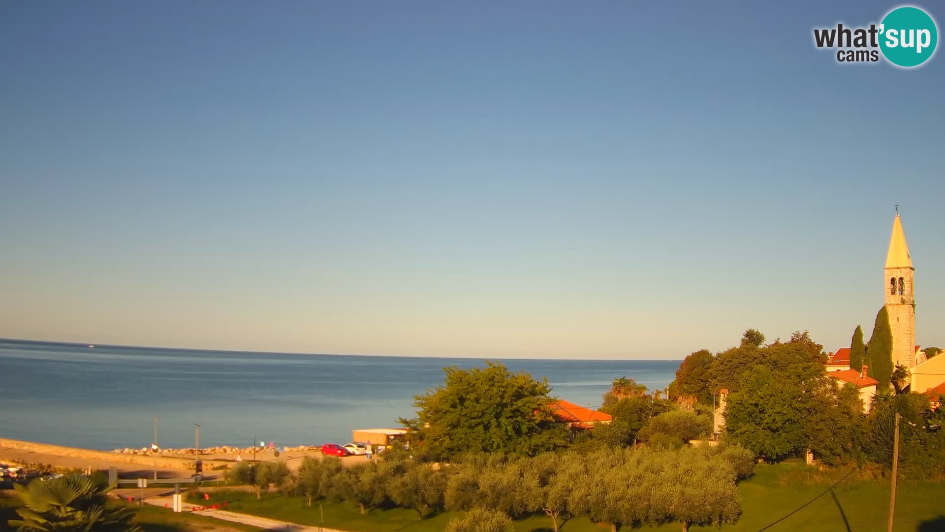 Umag Live webcam Lovrečica / San Lorenzo – Istria – Croatia