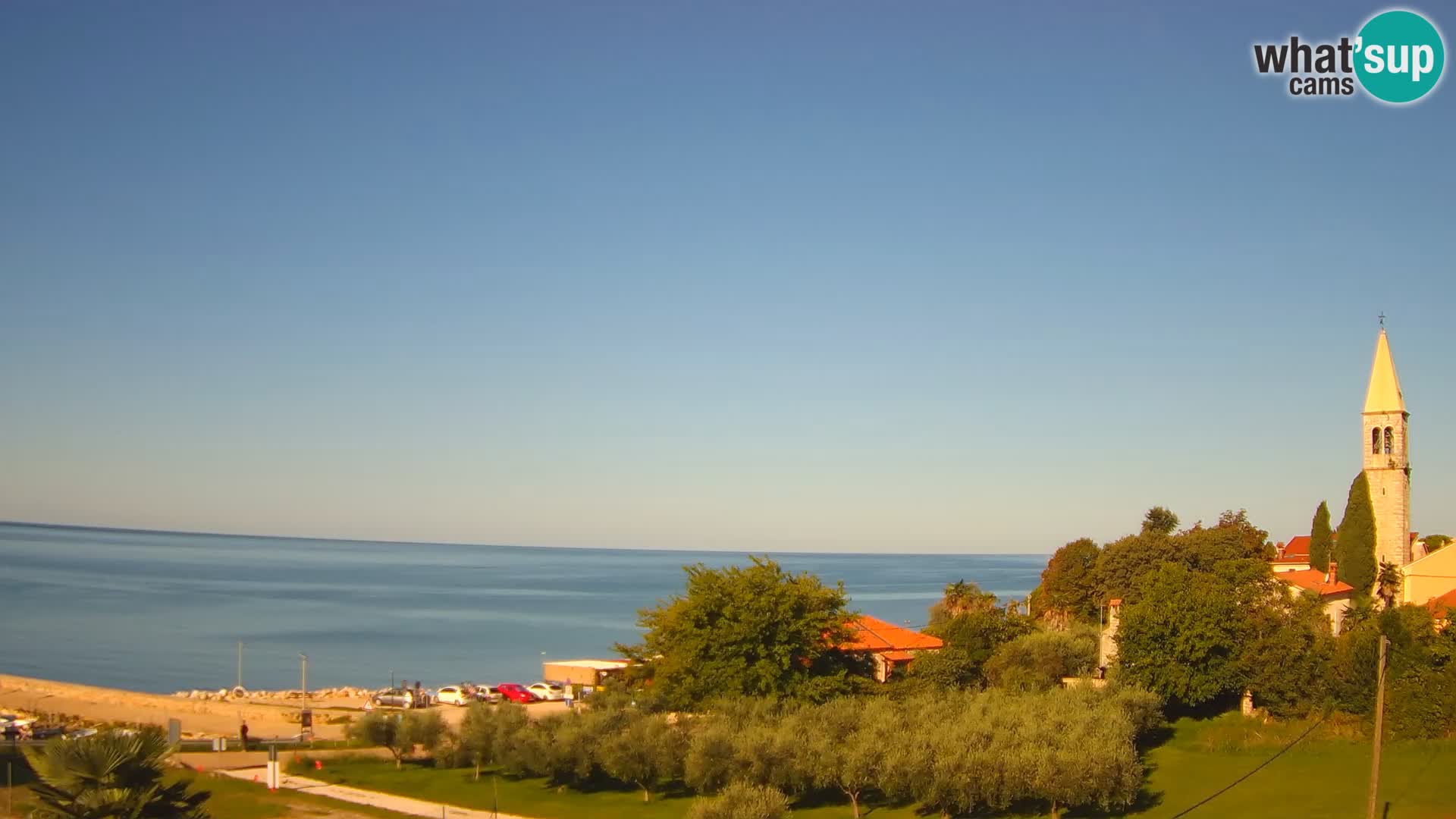 Umag Cámara web en vivo Lovrečica / San Lorenzo – Istria – Croacia