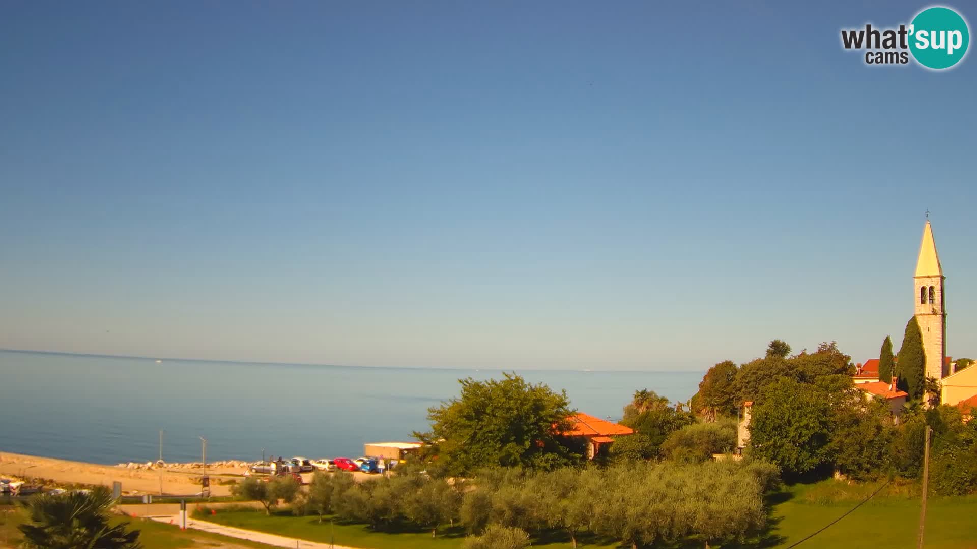 Umag Live webcam Lovrečica / San Lorenzo – Istria – Croatia