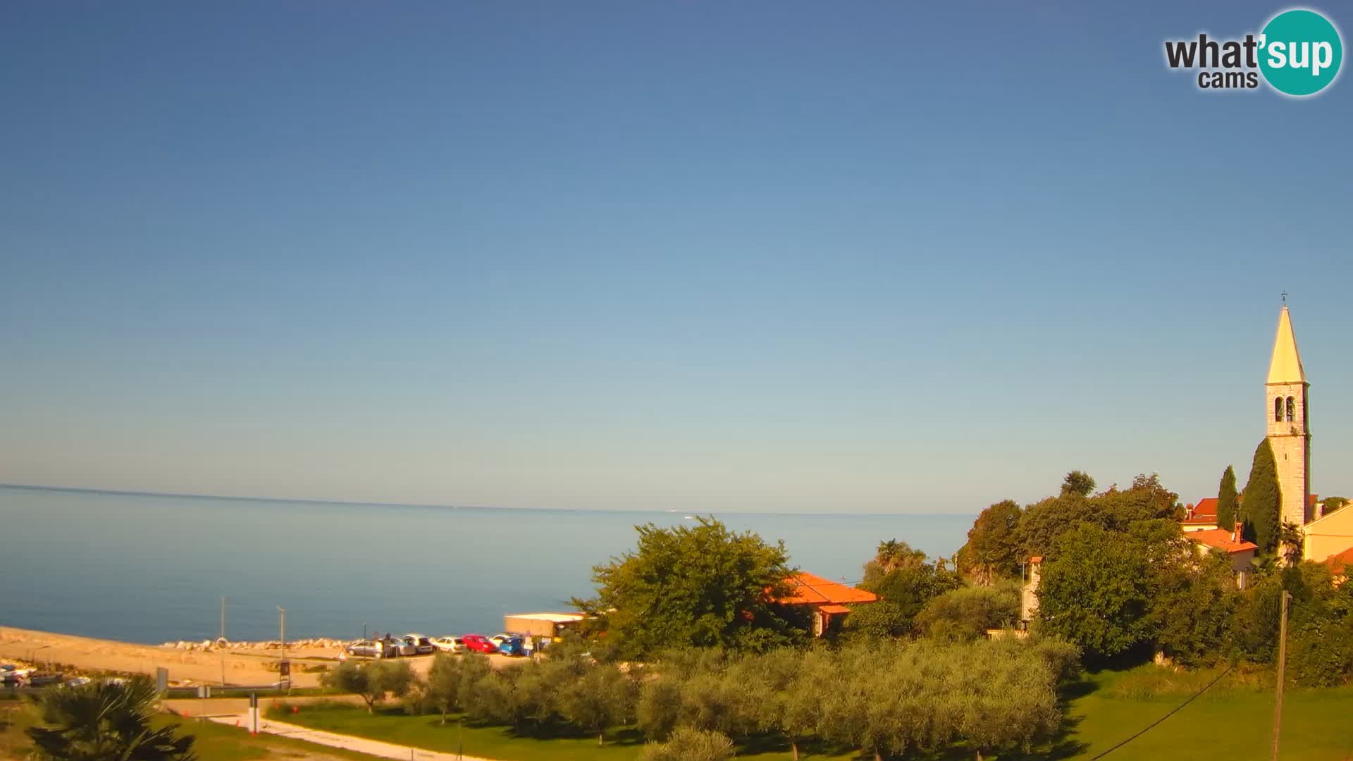 Umago Live webcam Lovrečica / San Lorenzo – Istria – Croazia