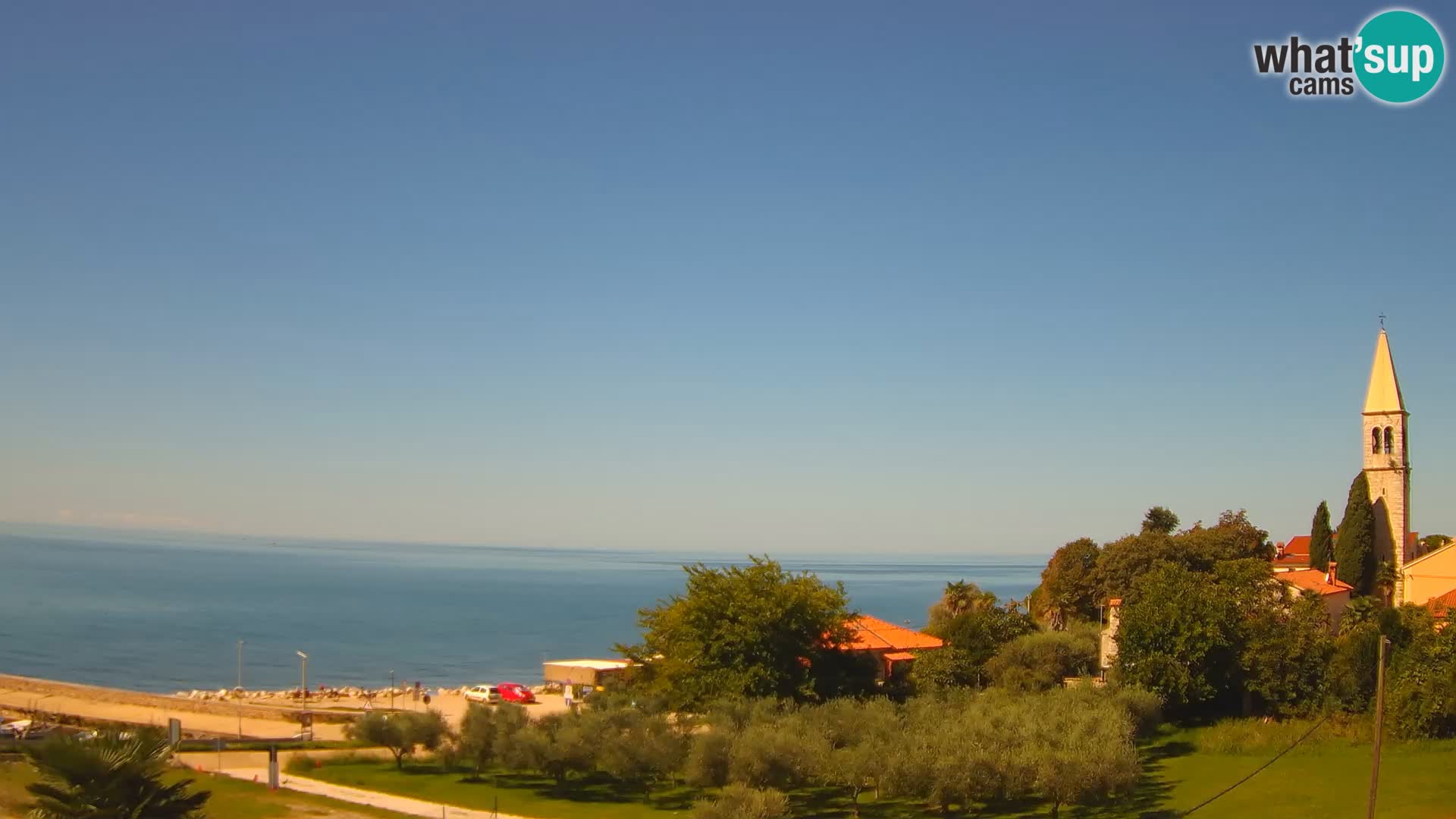 Umag Live webcam Lovrečica / San Lorenzo – Istria – Croatia