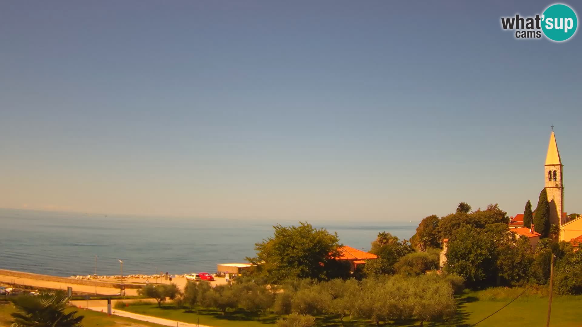 Umag Live webcam Lovrečica / San Lorenzo – Istria – Croatia