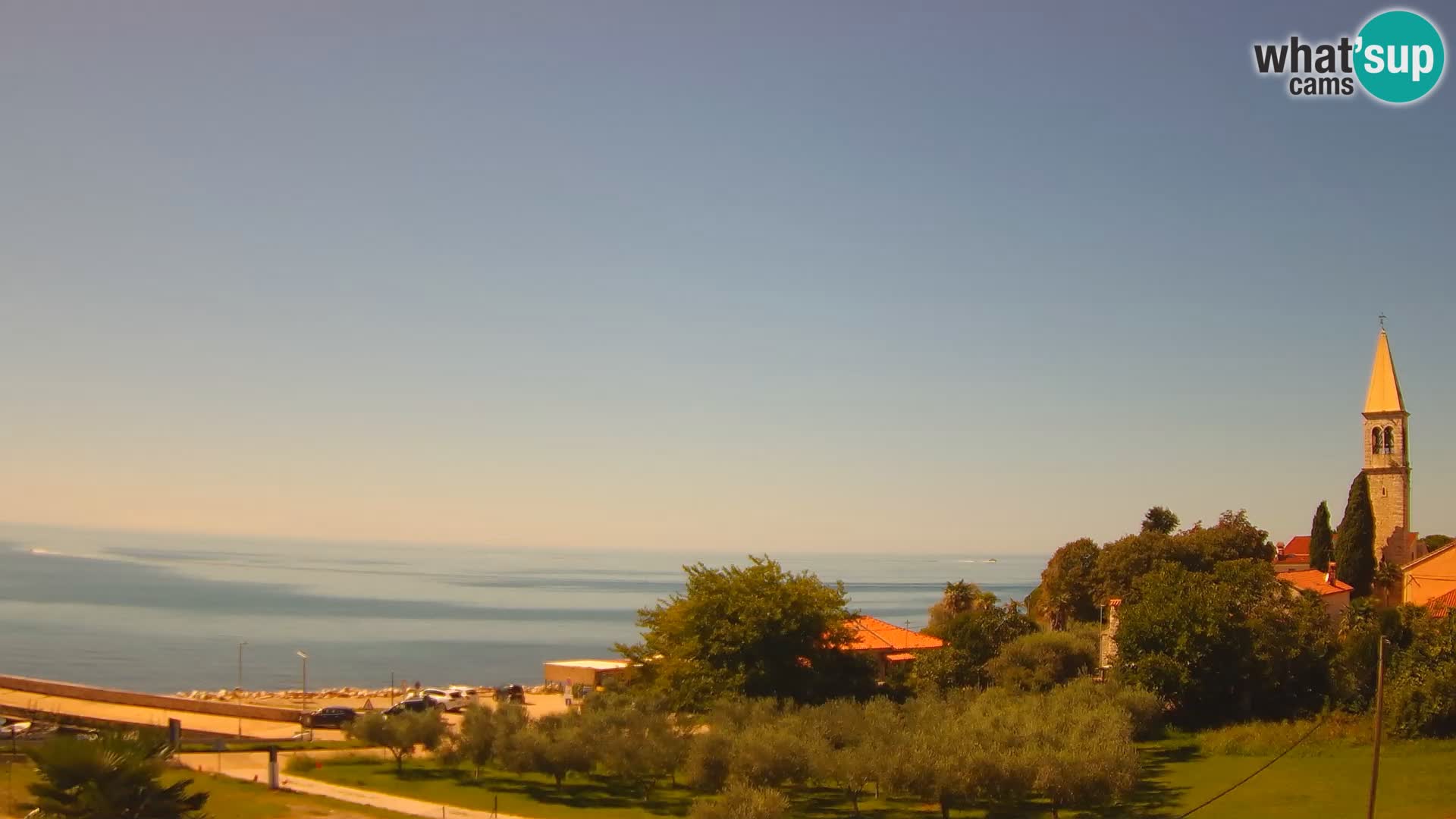 Umag Live webcam Lovrečica / San Lorenzo – Istria – Croatia