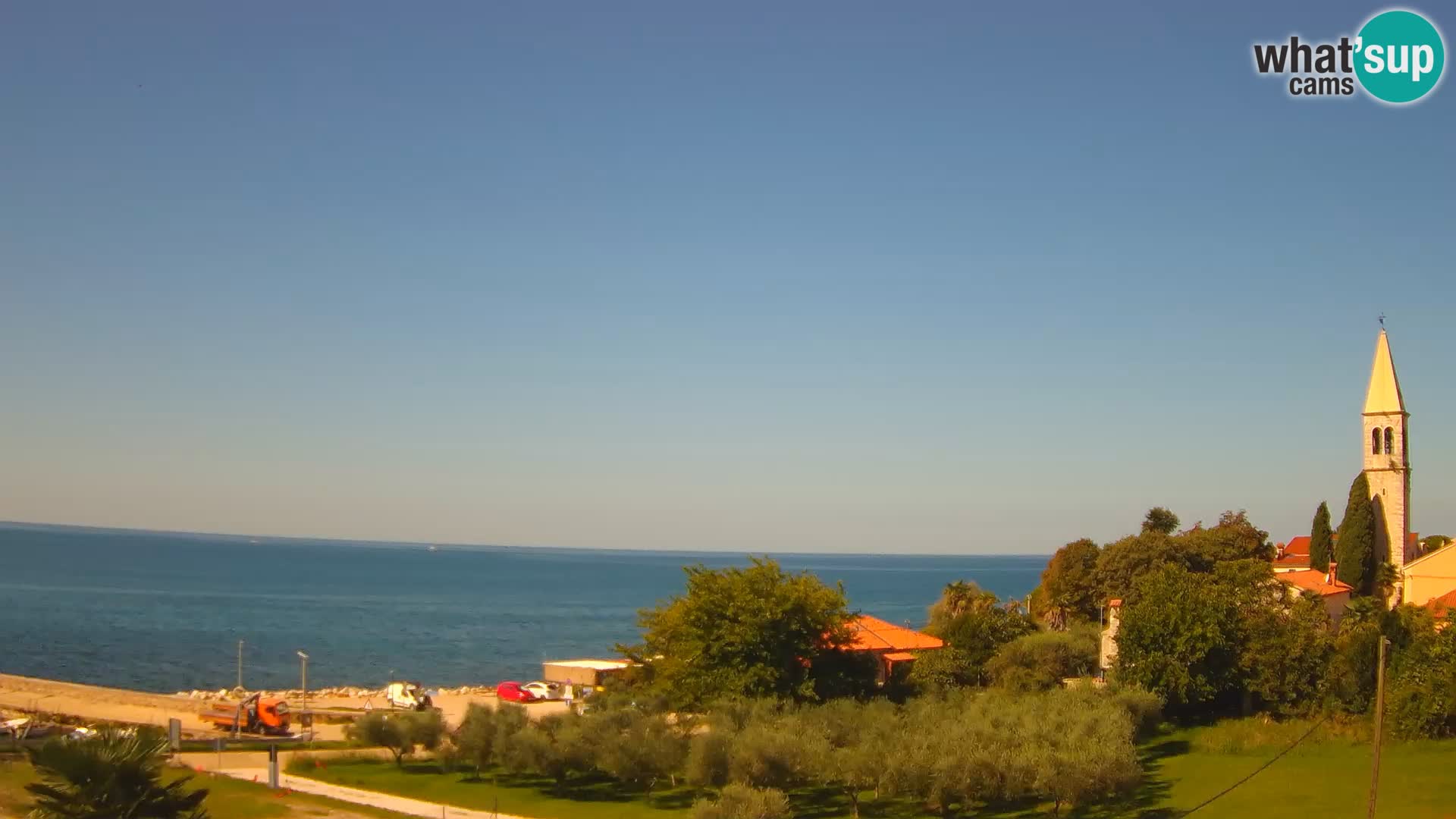 Umago Live webcam Lovrečica / San Lorenzo – Istria – Croazia
