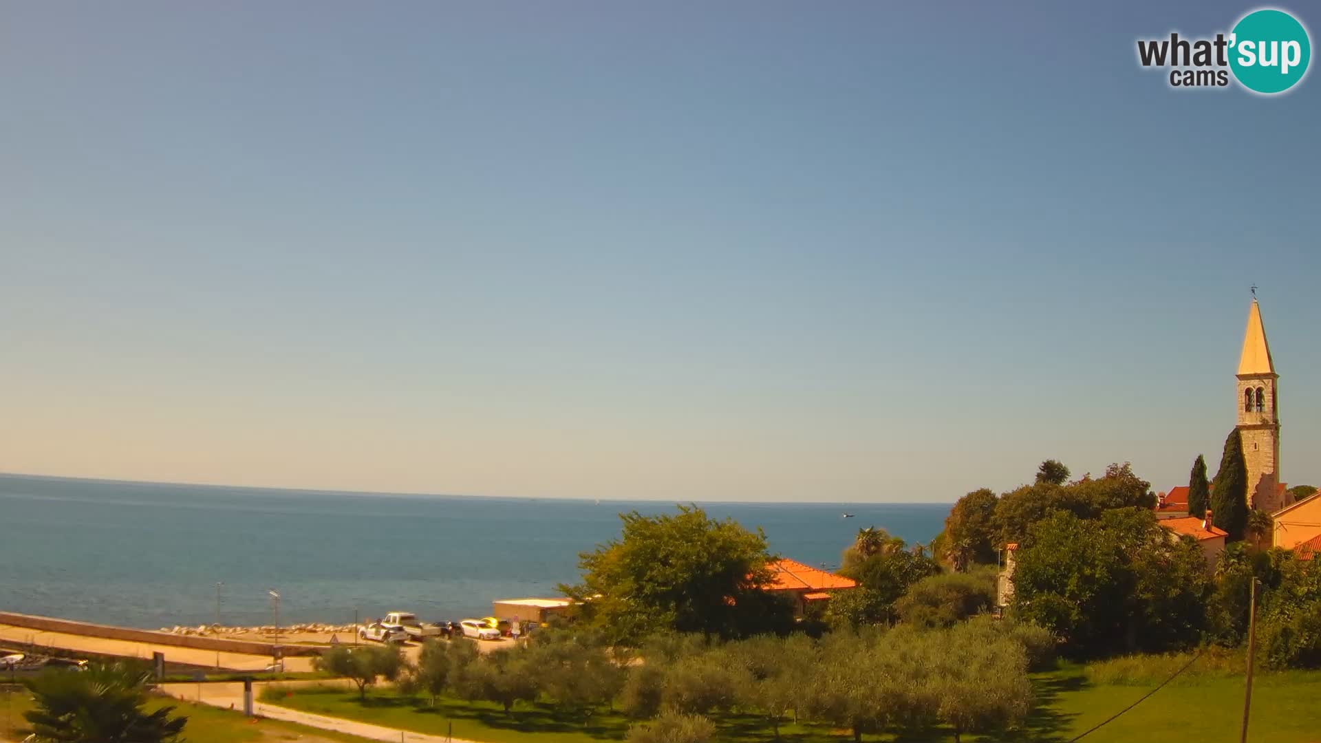 Umago Live webcam Lovrečica / San Lorenzo – Istria – Croazia