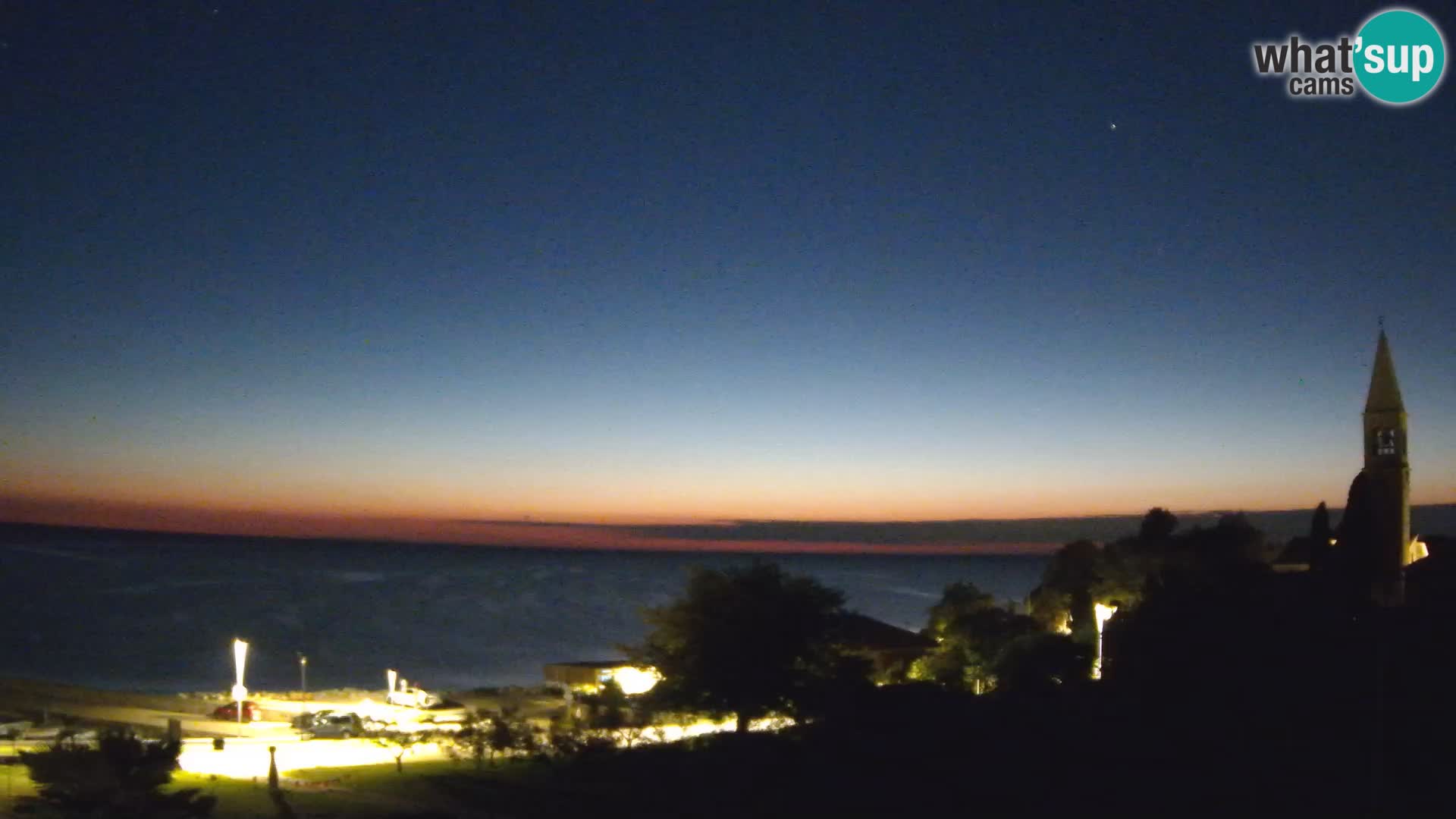 Umag Webcam en direct Lovrečica / San Lorenzo – Istrie – Croatie