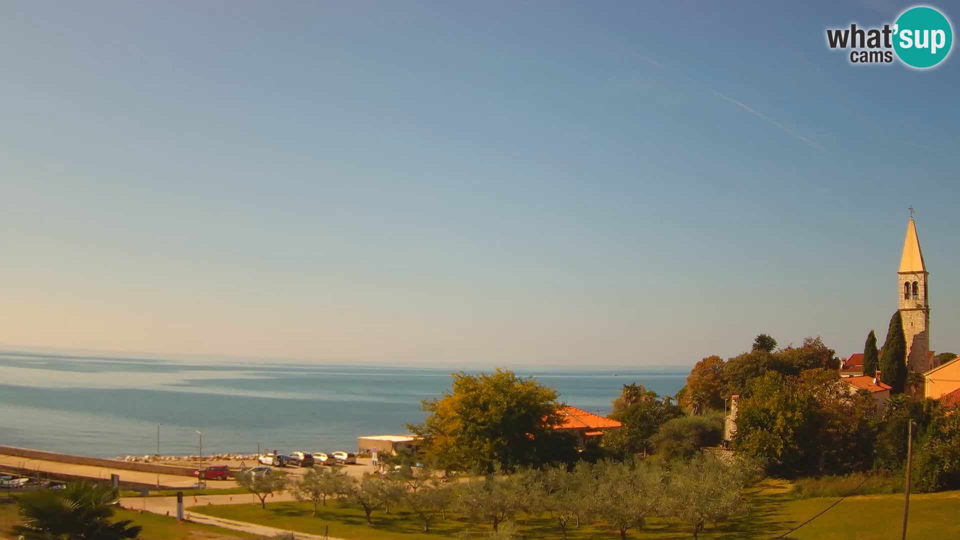 Umag Webcam uživo Lovrečica / San Lorenzo – Istra – Hrvatska