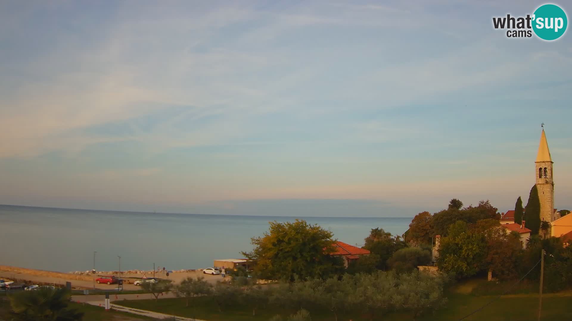 Umag spletna kamera Lovrečica – Istra – Hrvaška