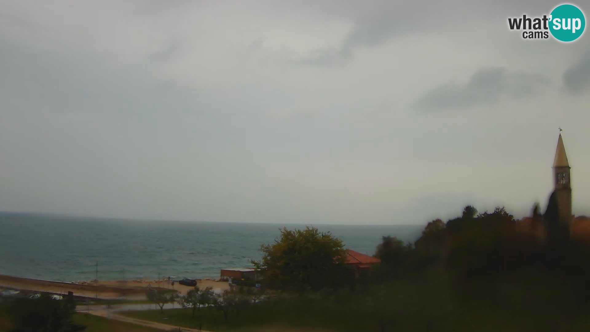 Umag spletna kamera Lovrečica – Istra – Hrvaška