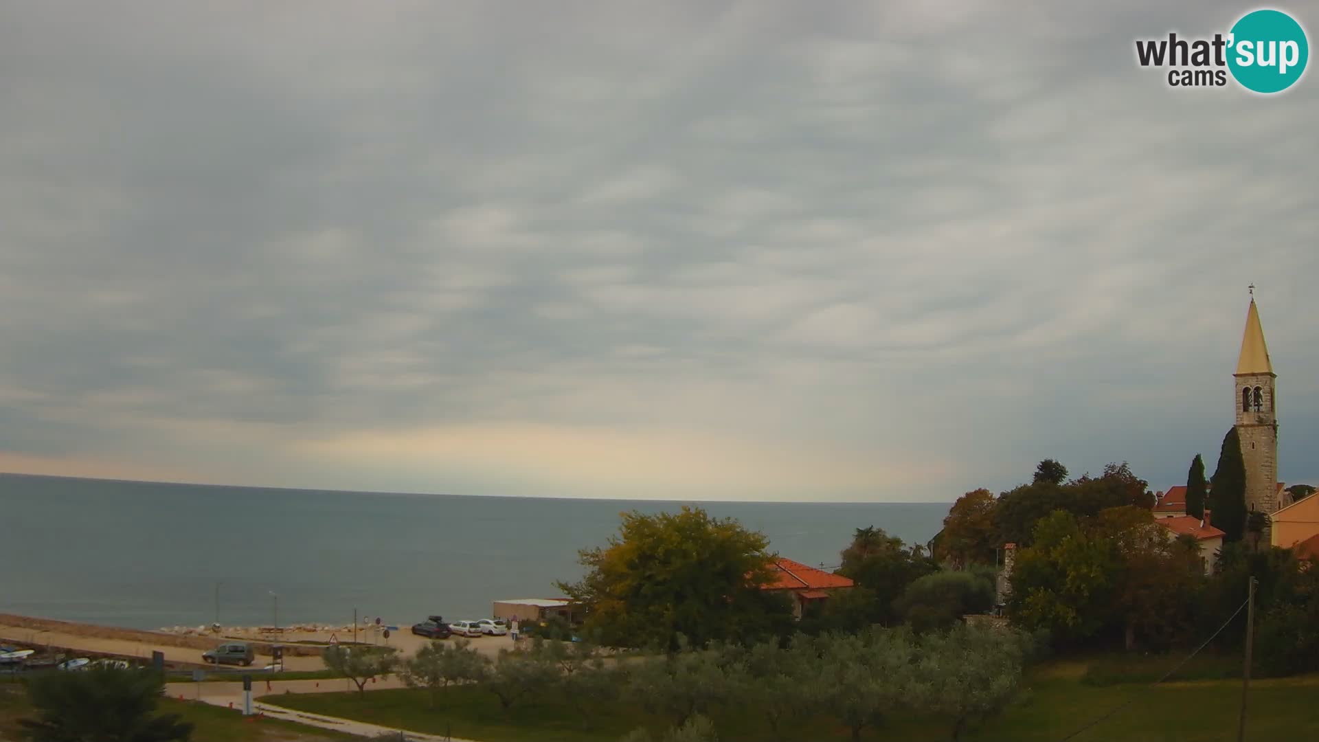 Umag Webcam uživo Lovrečica / San Lorenzo – Istra – Hrvatska