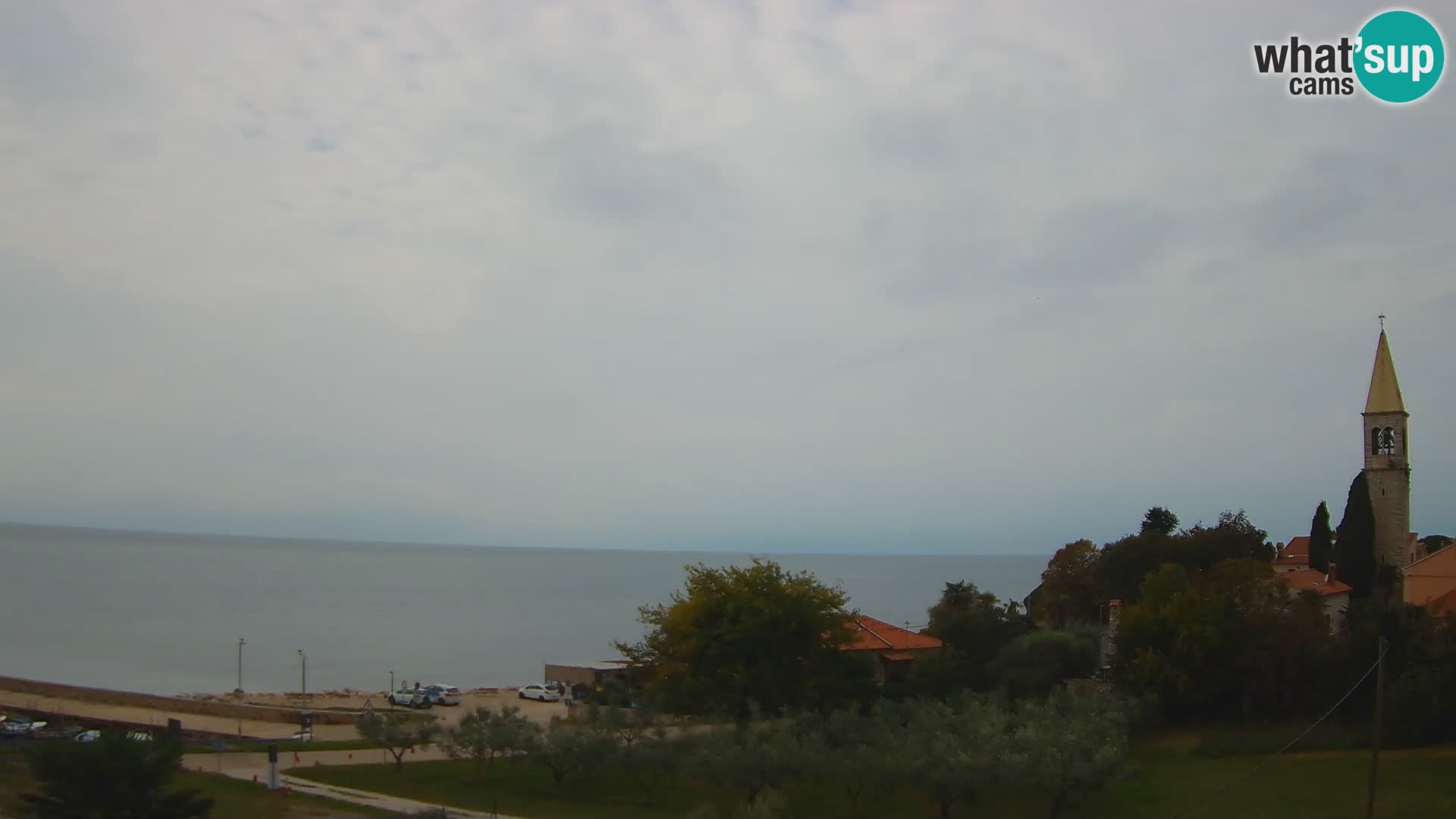 Umag Webcam uživo Lovrečica / San Lorenzo – Istra – Hrvatska