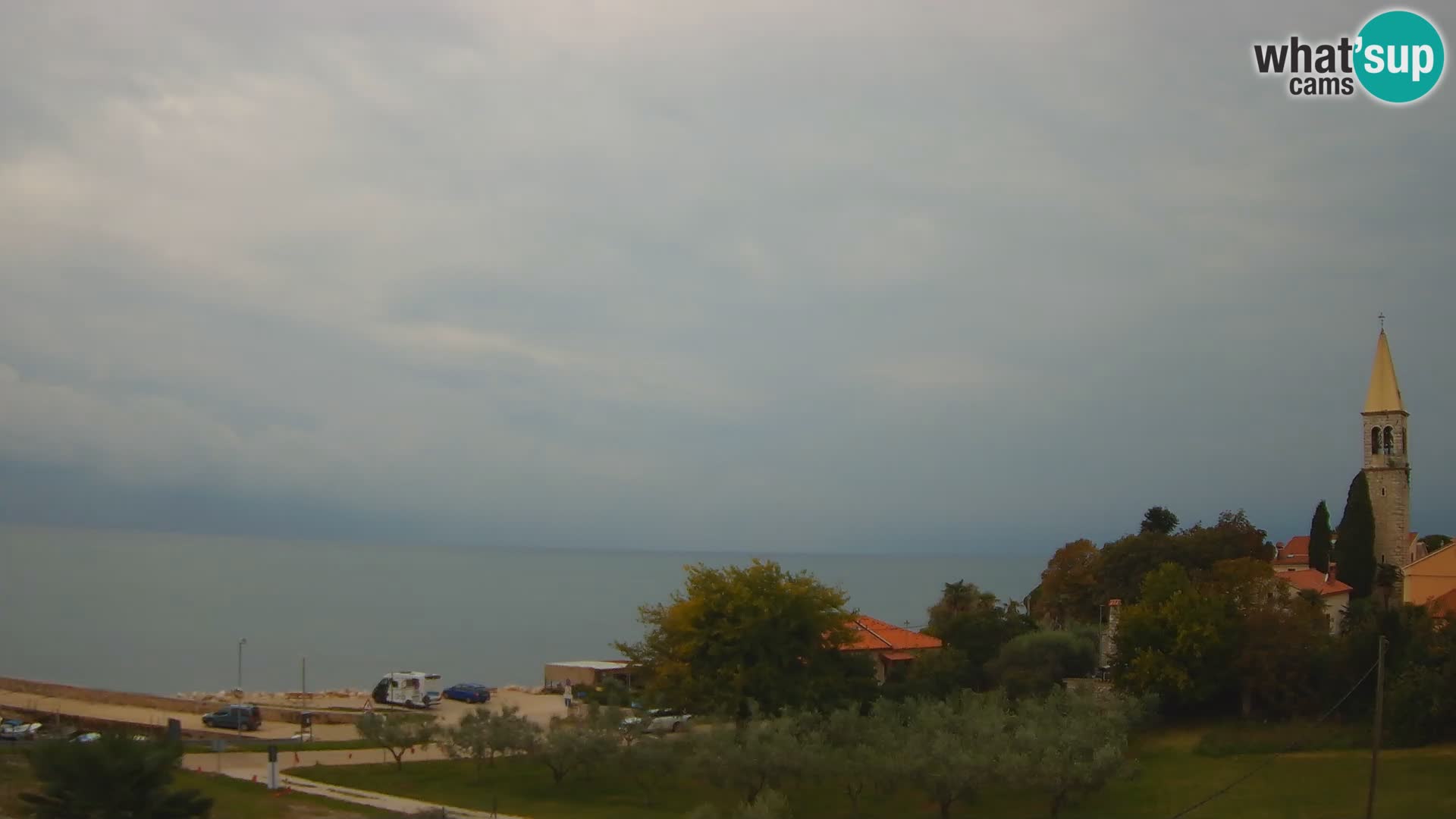 Umag spletna kamera Lovrečica – Istra – Hrvaška
