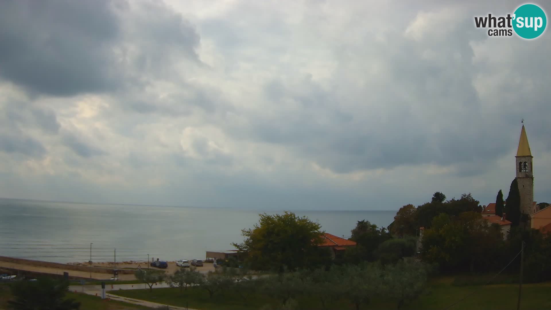 Umag Webcam en direct Lovrečica / San Lorenzo – Istrie – Croatie