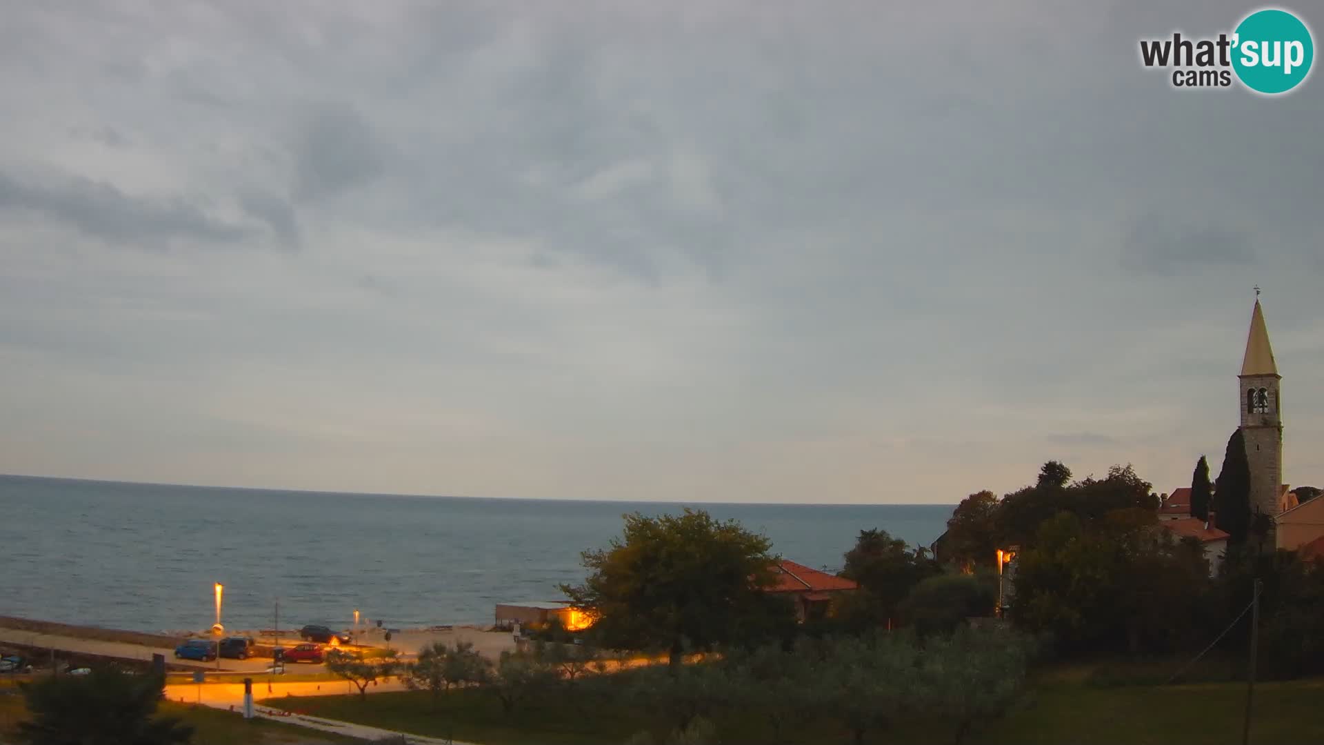 Umag Webcam en direct Lovrečica / San Lorenzo – Istrie – Croatie