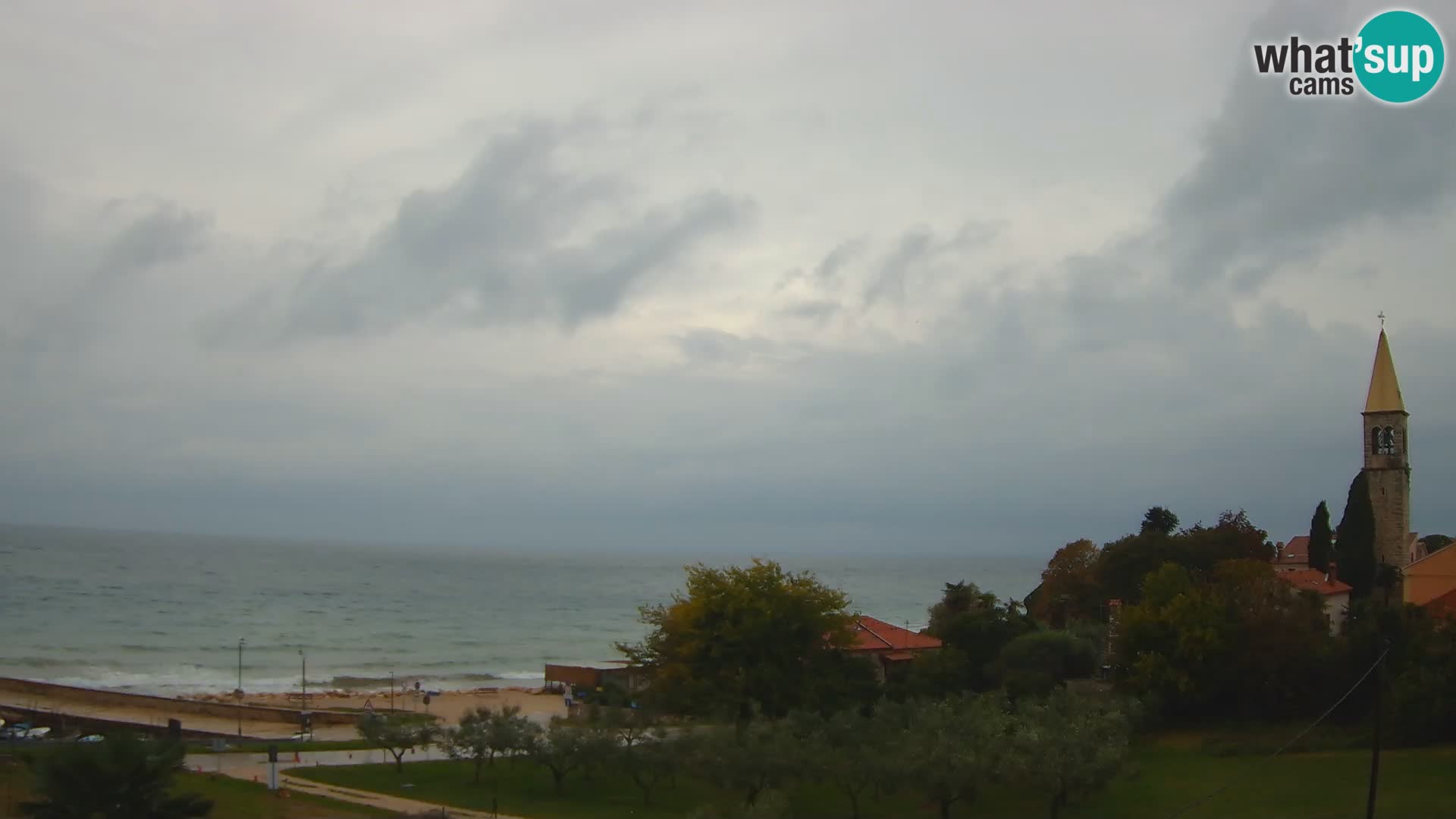 Umag spletna kamera Lovrečica – Istra – Hrvaška