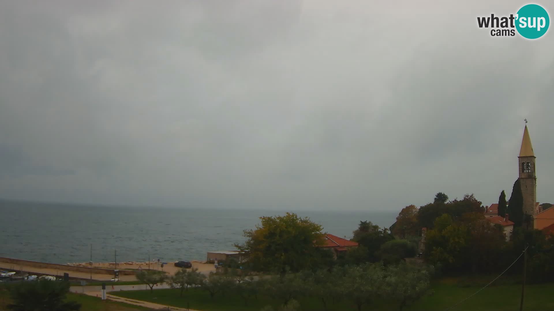 Umag Webcam en direct Lovrečica / San Lorenzo – Istrie – Croatie