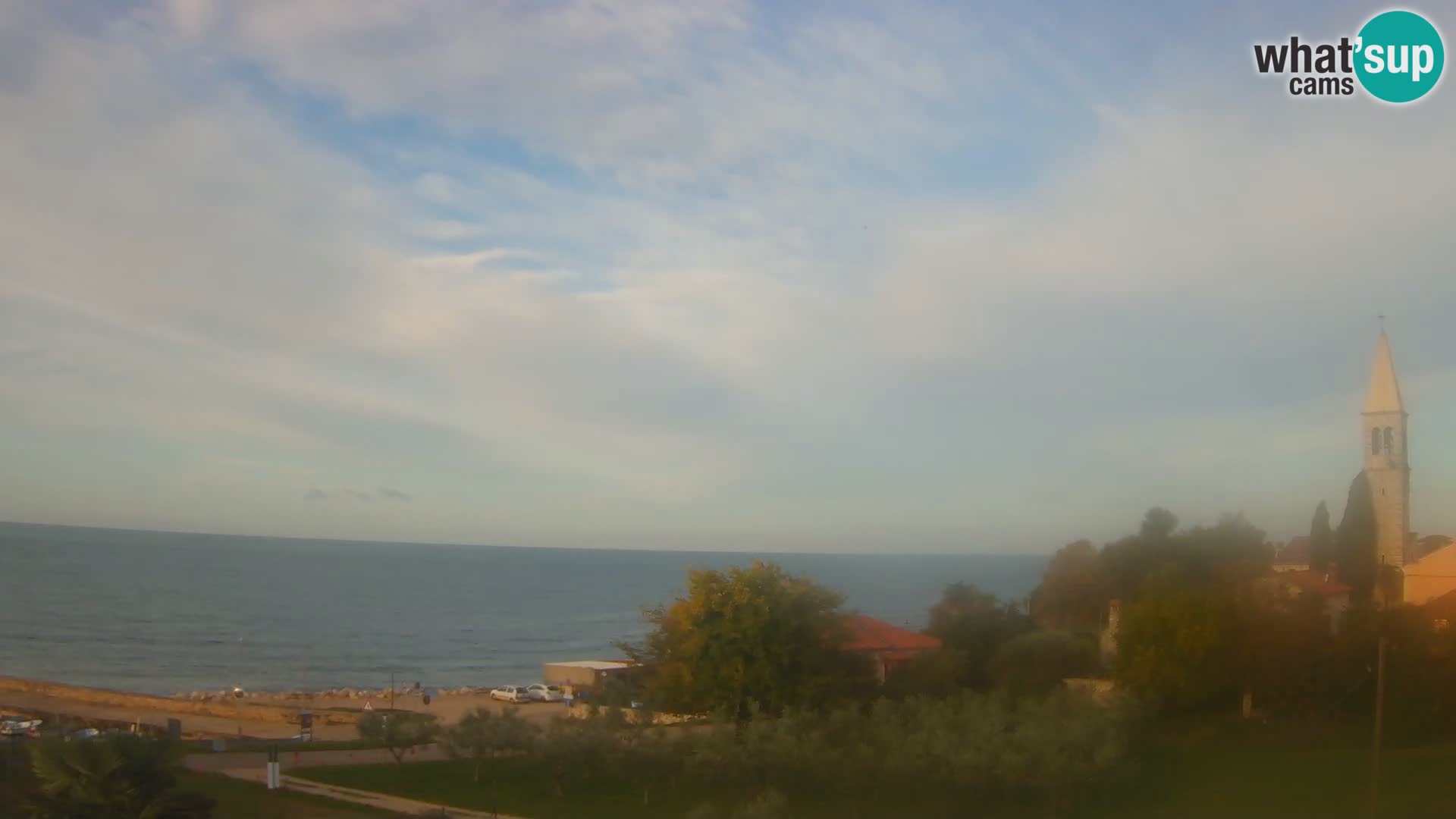 Umago Live webcam Lovrečica / San Lorenzo – Istria – Croazia