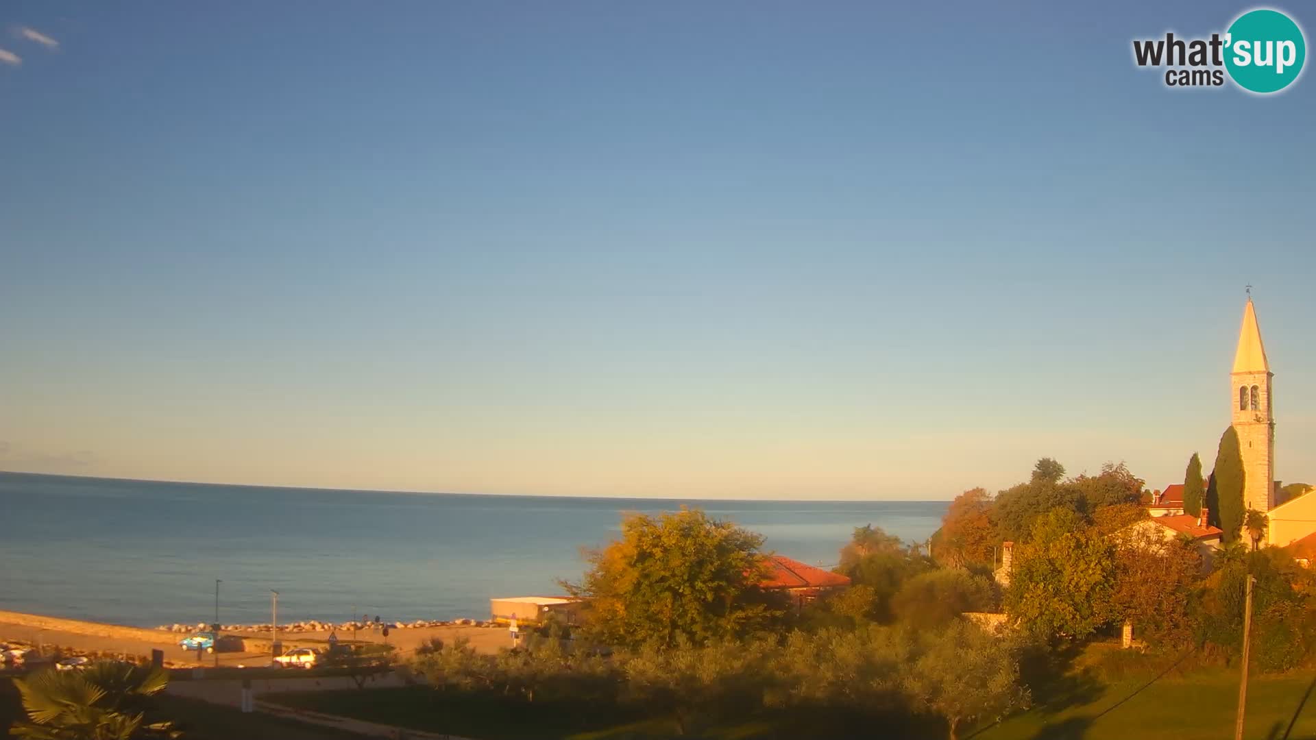 Umago Live webcam Lovrečica / San Lorenzo – Istria – Croazia