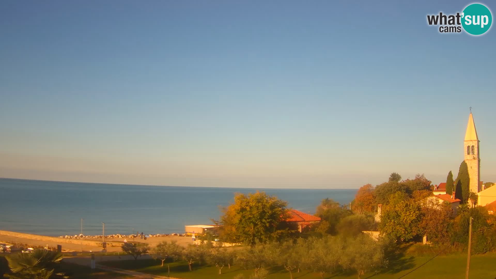 Umag Cámara web en vivo Lovrečica / San Lorenzo – Istria – Croacia