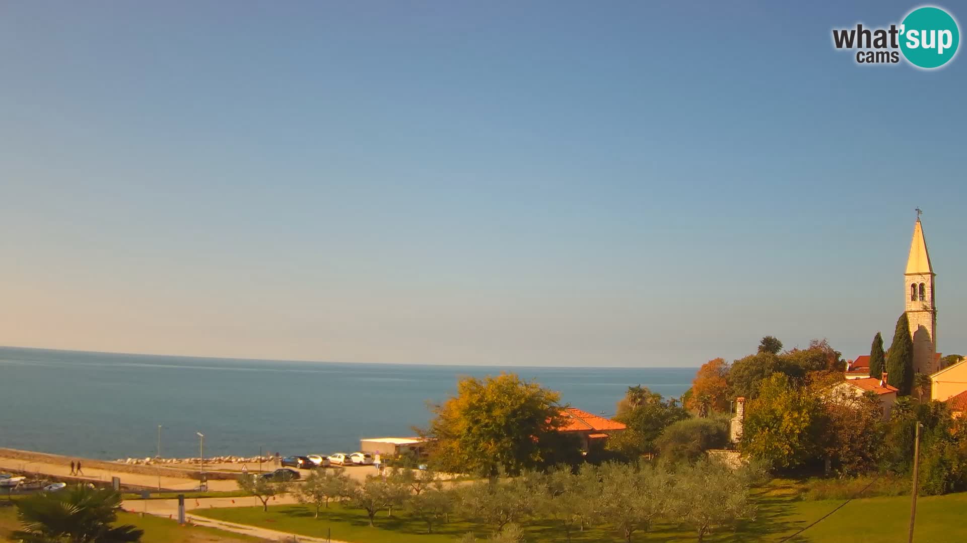 Umag Cámara web en vivo Lovrečica / San Lorenzo – Istria – Croacia