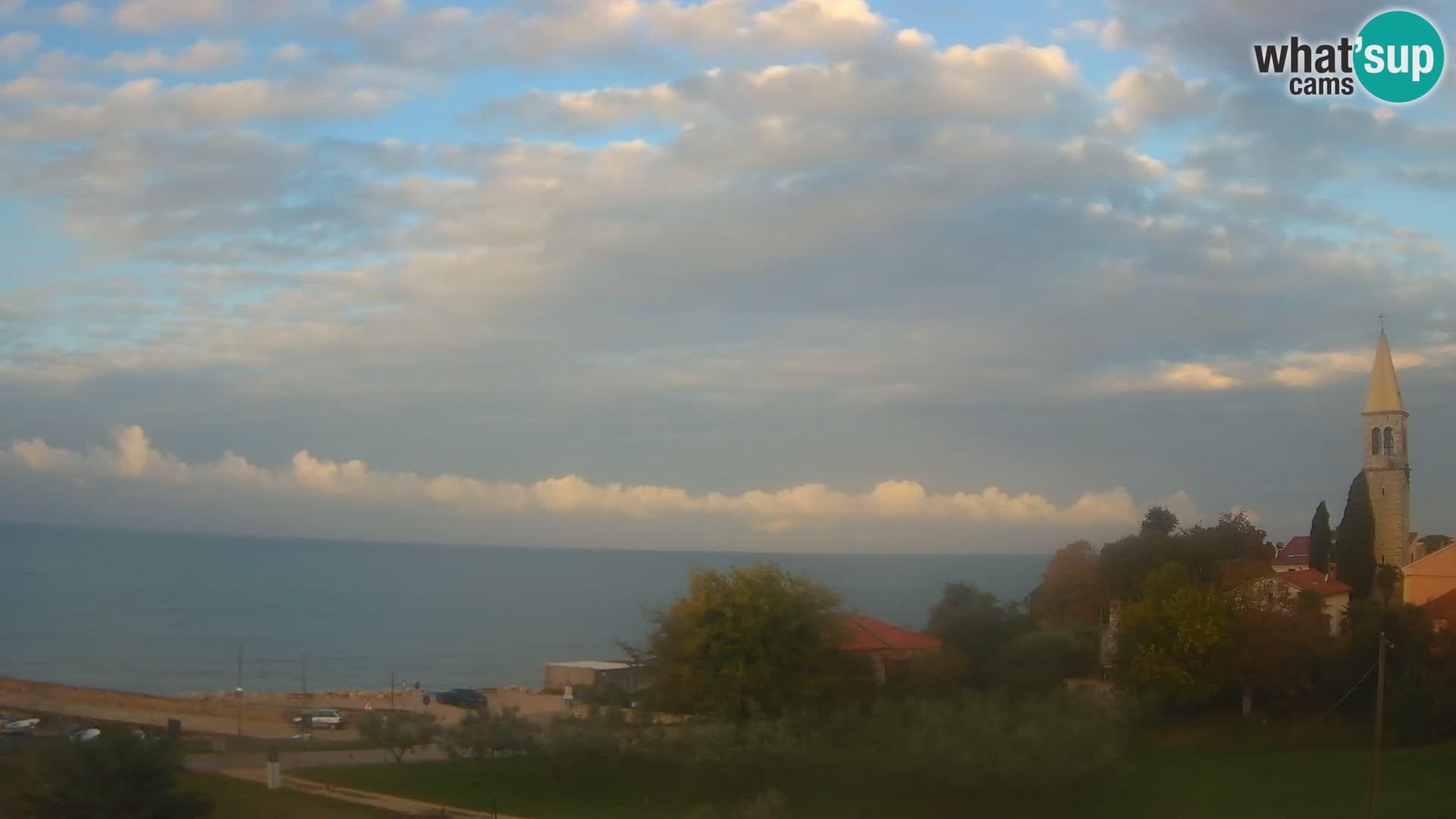 Umag spletna kamera Lovrečica – Istra – Hrvaška