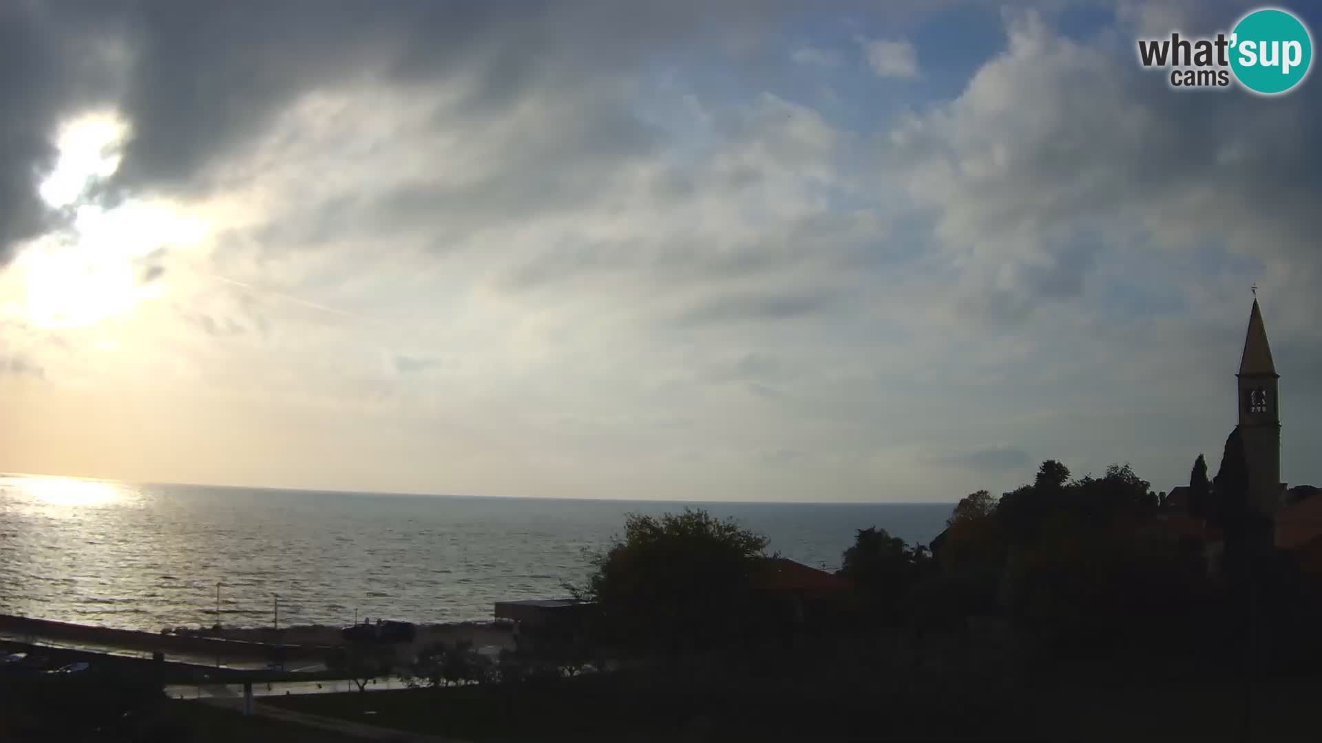 Umag Webcam en direct Lovrečica / San Lorenzo – Istrie – Croatie