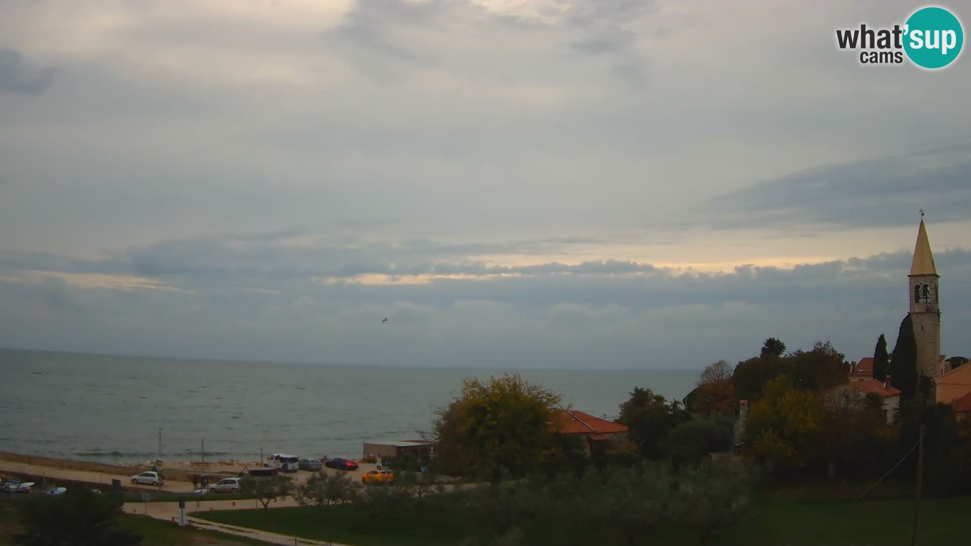 Umag spletna kamera Lovrečica – Istra – Hrvaška