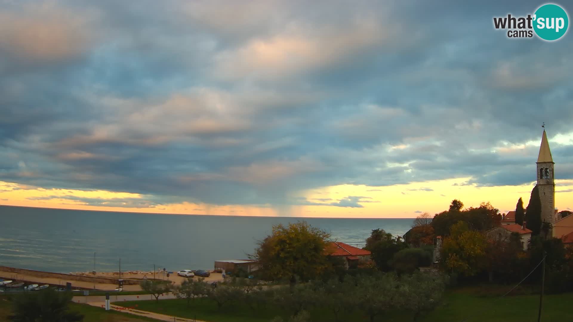 Umag Webcam uživo Lovrečica / San Lorenzo – Istra – Hrvatska