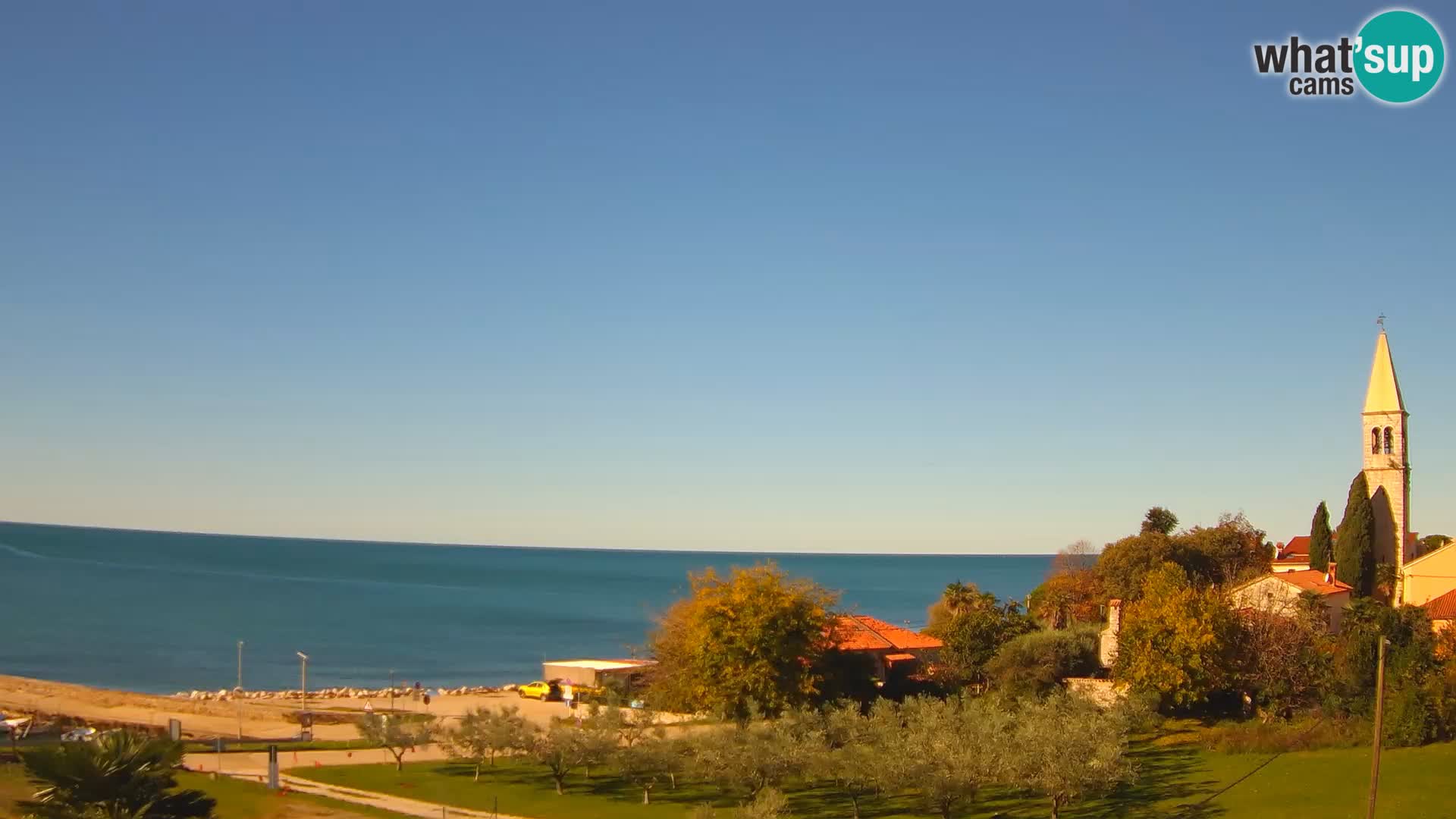 Umag Live Webcam Lovrečica / San Lorenzo – Istrien – Kroatien