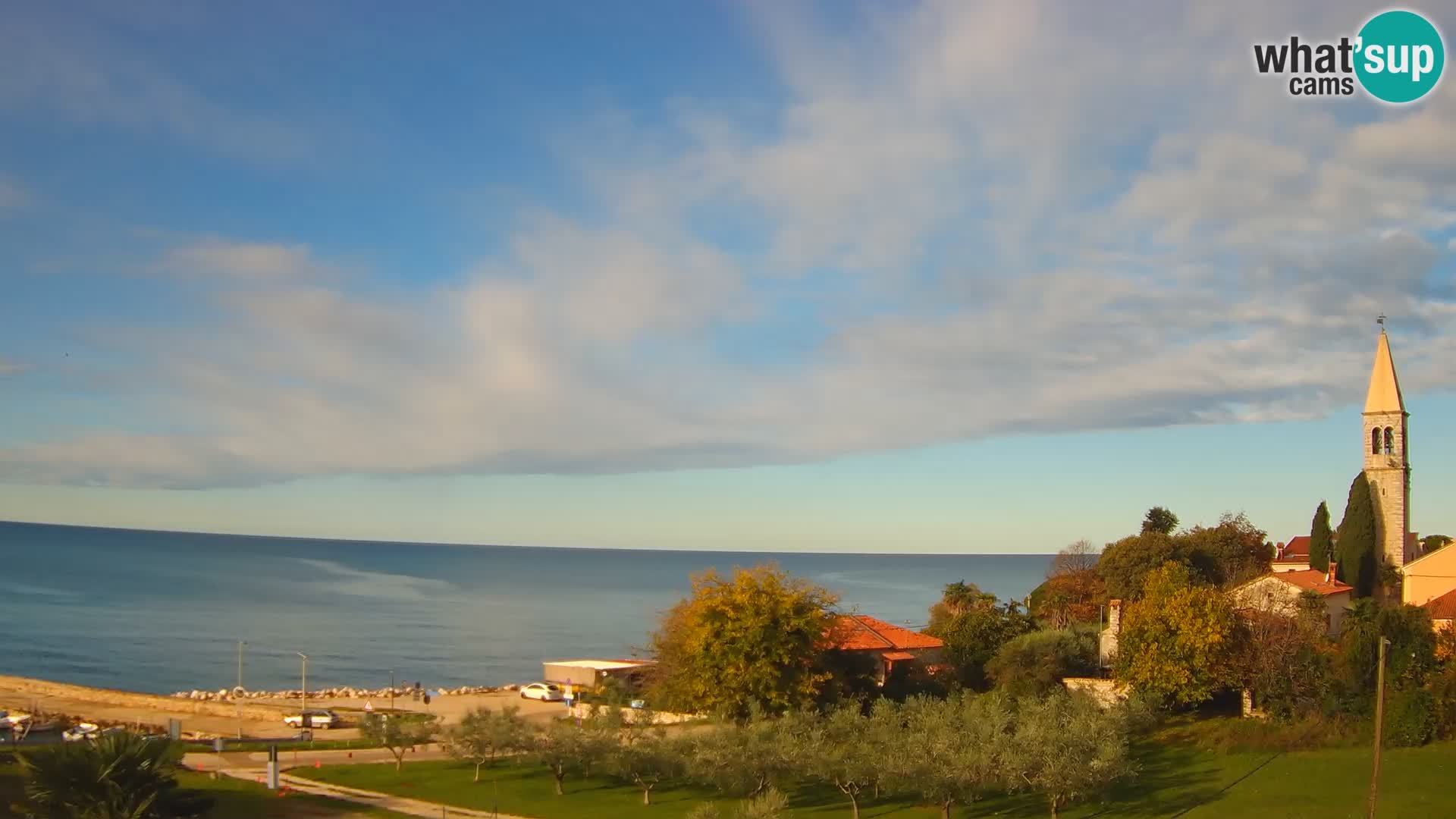 Umag Cámara web en vivo Lovrečica / San Lorenzo – Istria – Croacia