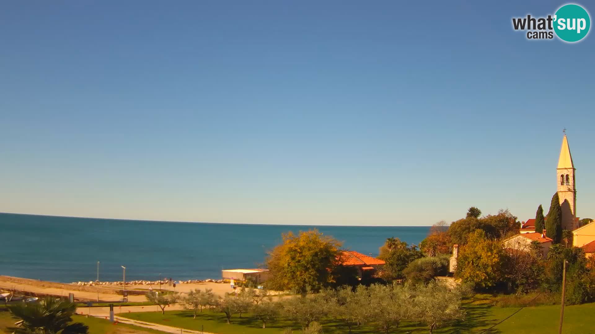 Umago Live webcam Lovrečica / San Lorenzo – Istria – Croazia