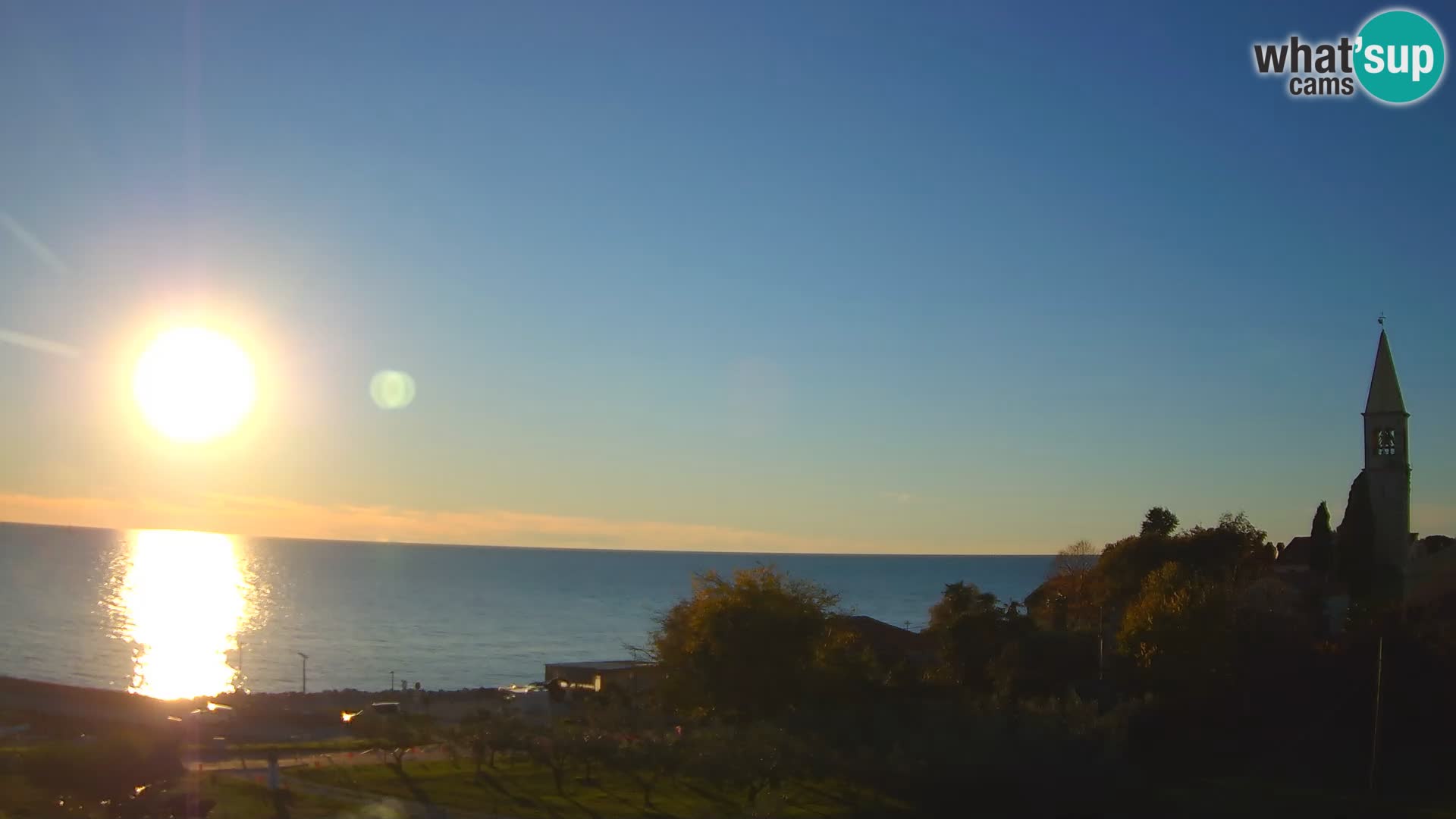 Umag Cámara web en vivo Lovrečica / San Lorenzo – Istria – Croacia