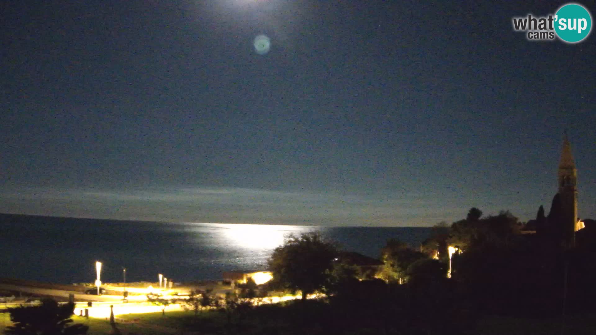 Umag Webcam uživo Lovrečica / San Lorenzo – Istra – Hrvatska