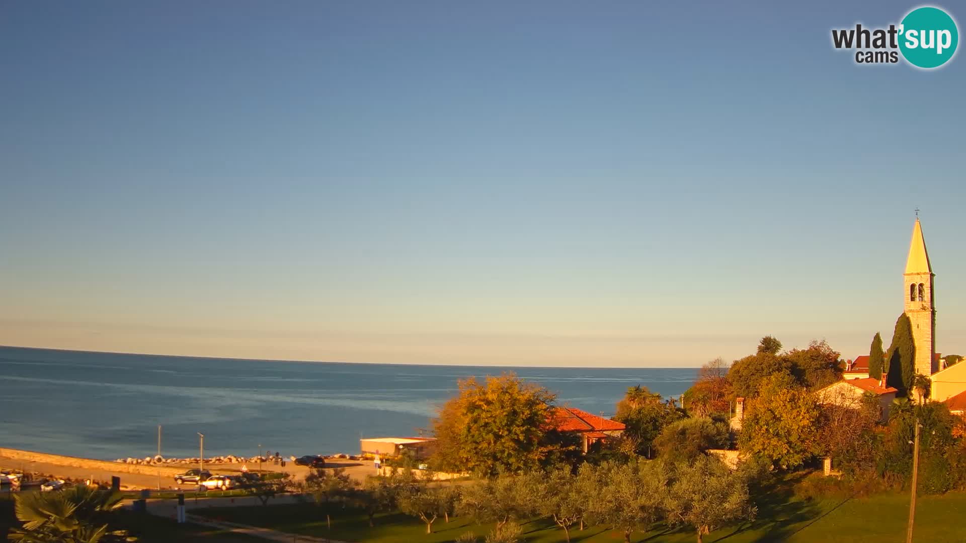 Umag Live webcam Lovrečica / San Lorenzo – Istria – Croatia