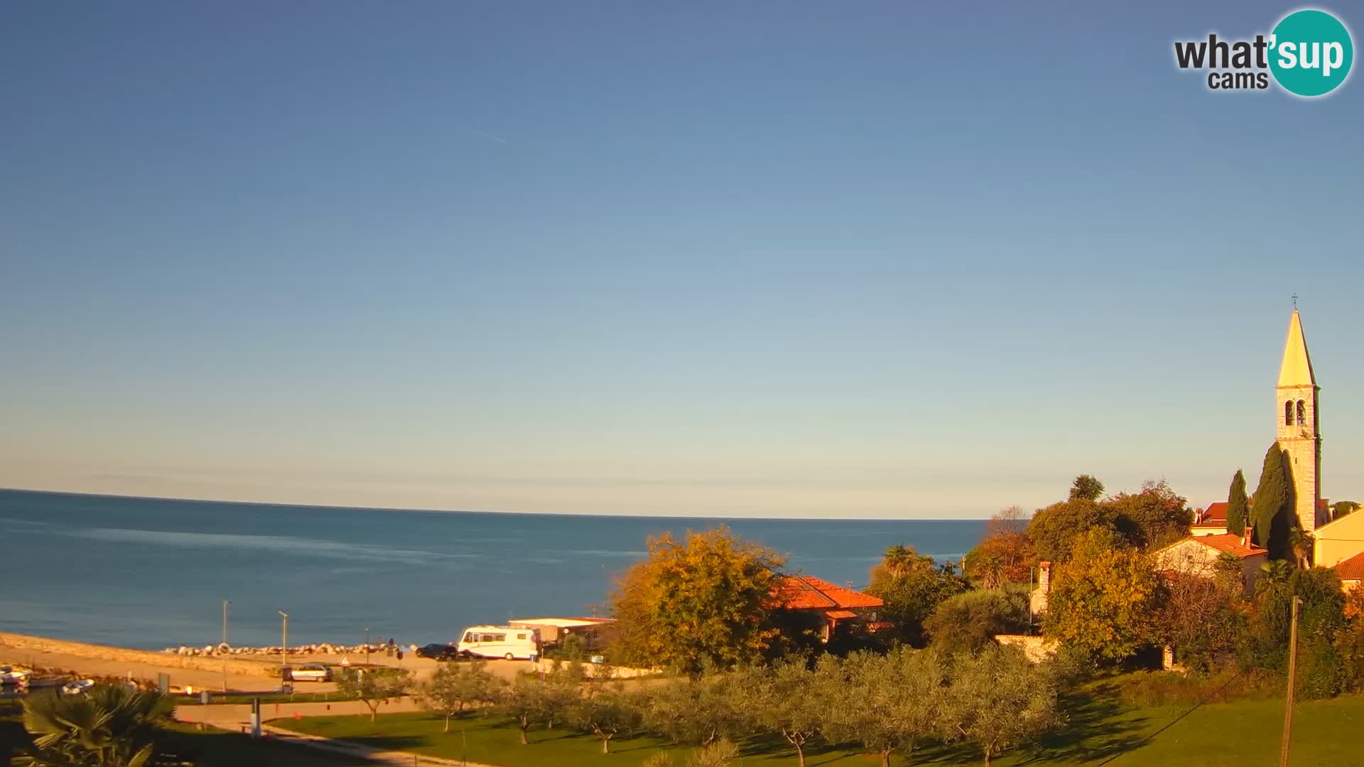 Umago Live webcam Lovrečica / San Lorenzo – Istria – Croazia