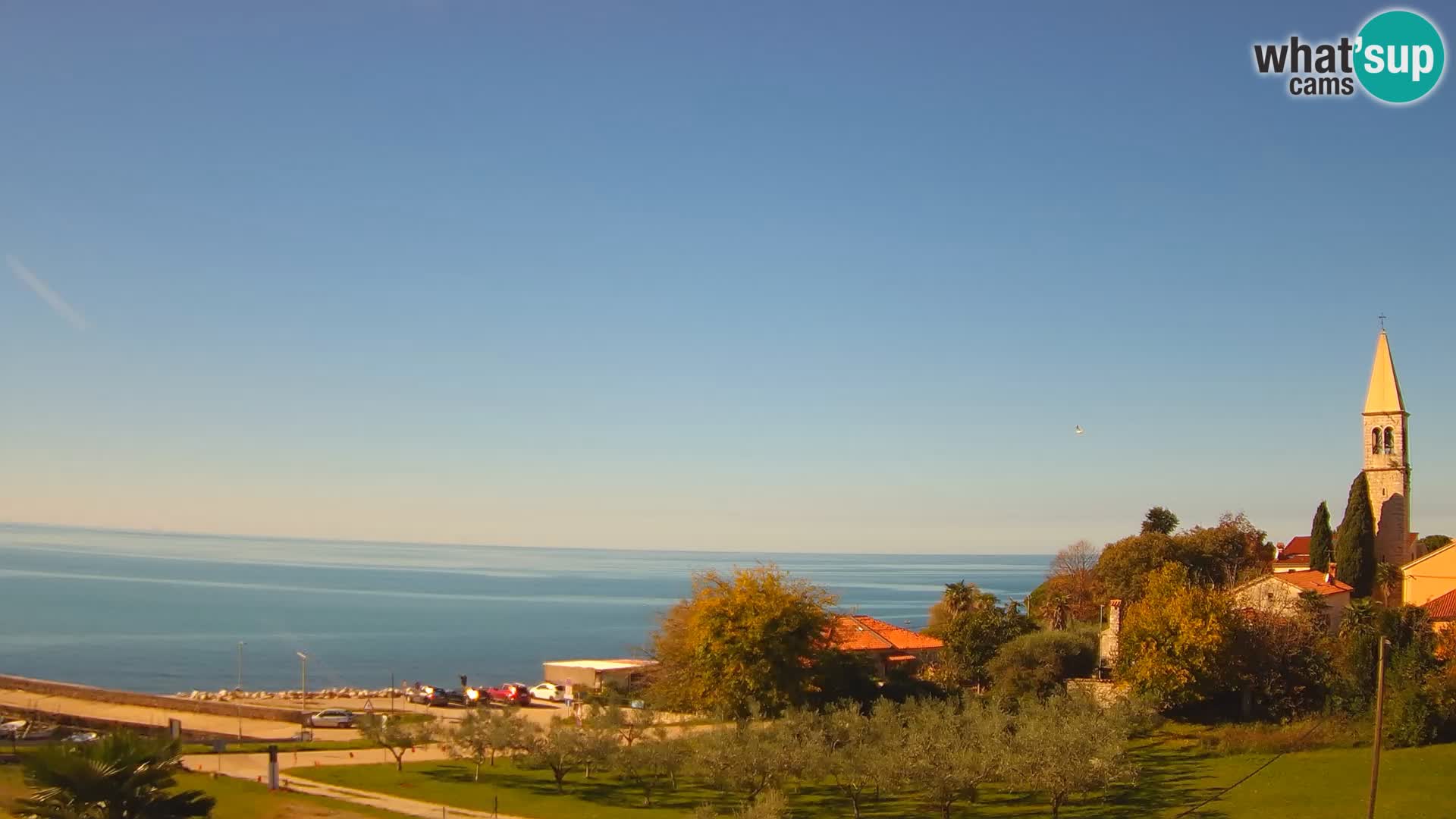 Umag Cámara web en vivo Lovrečica / San Lorenzo – Istria – Croacia