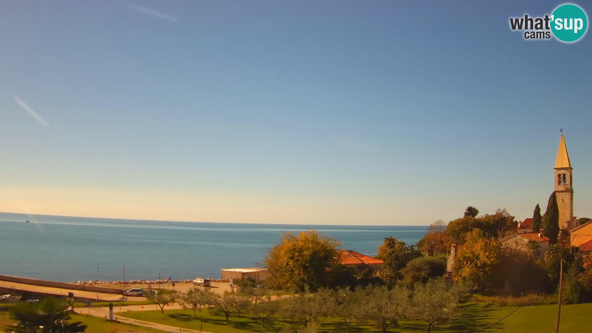 Umag Live webcam Lovrečica / San Lorenzo – Istria – Croatia