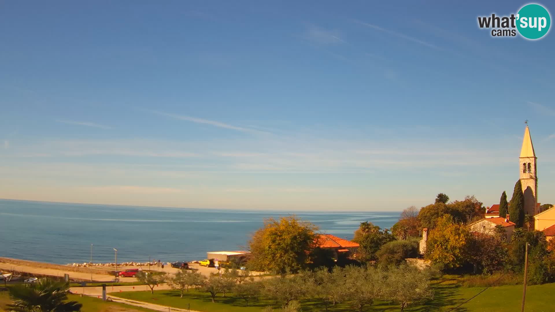 Umag Live Webcam Lovrečica / San Lorenzo – Istrien – Kroatien