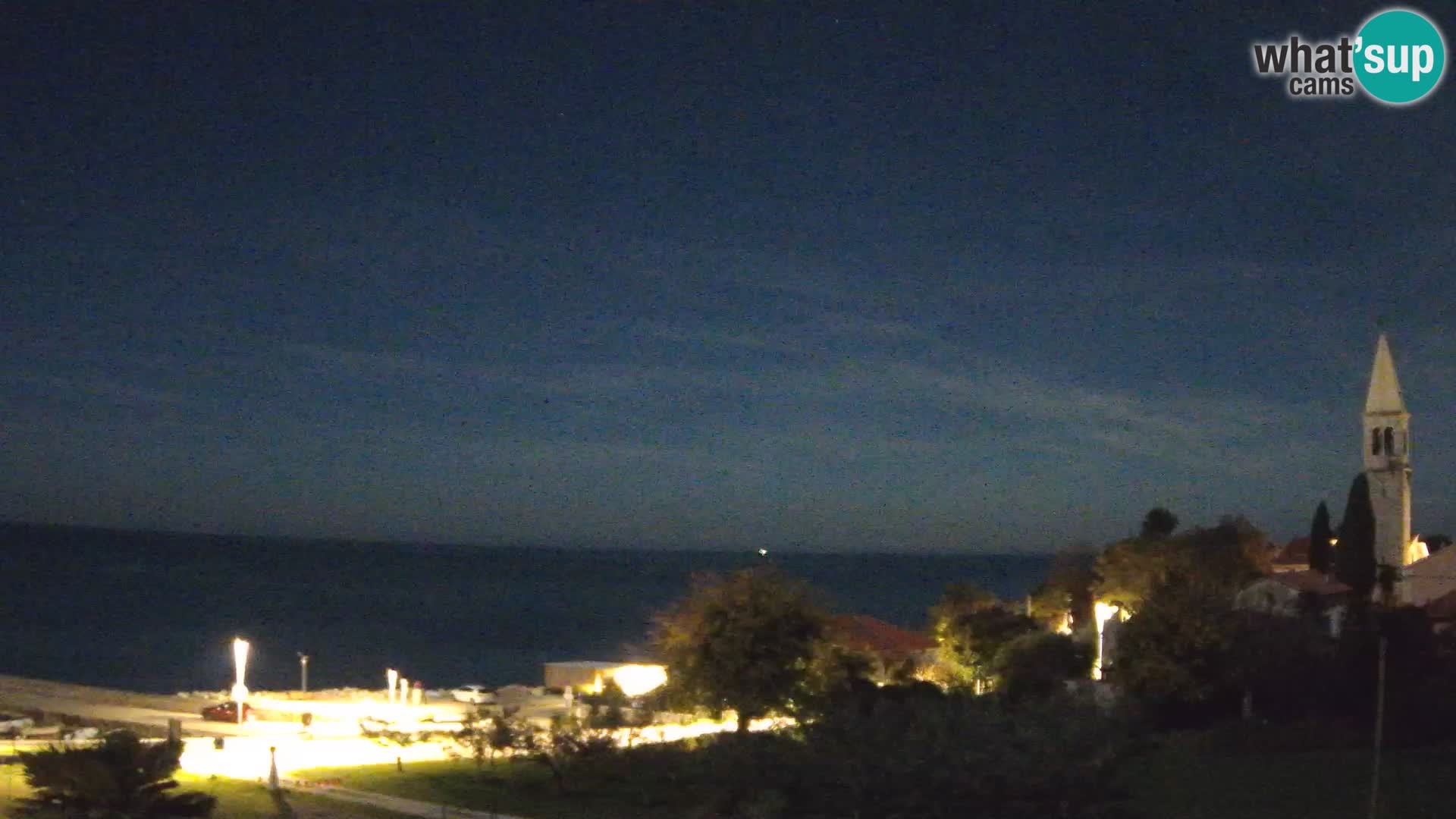 Umag Webcam en direct Lovrečica / San Lorenzo – Istrie – Croatie