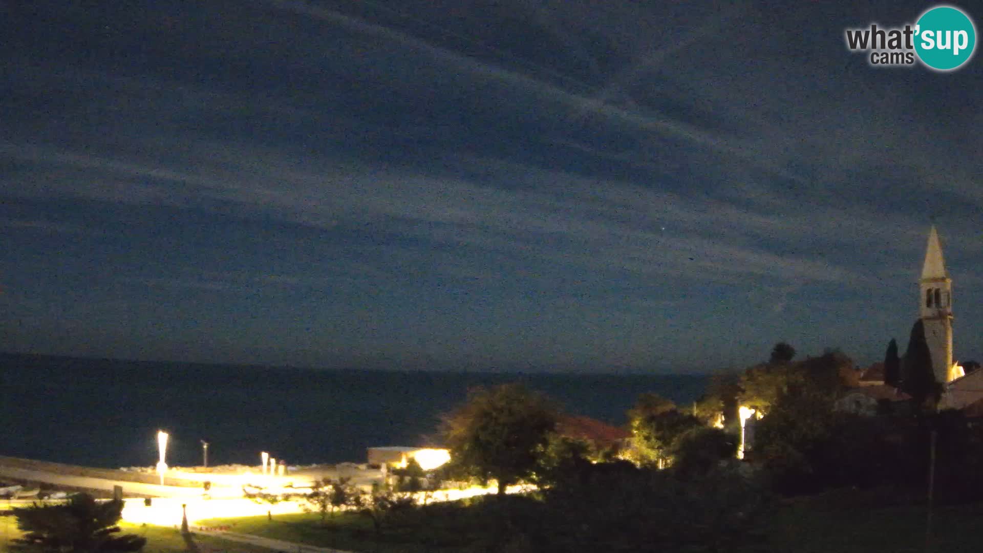 Umag Webcam en direct Lovrečica / San Lorenzo – Istrie – Croatie