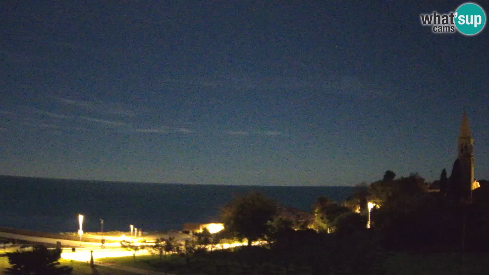 Umag Webcam en direct Lovrečica / San Lorenzo – Istrie – Croatie