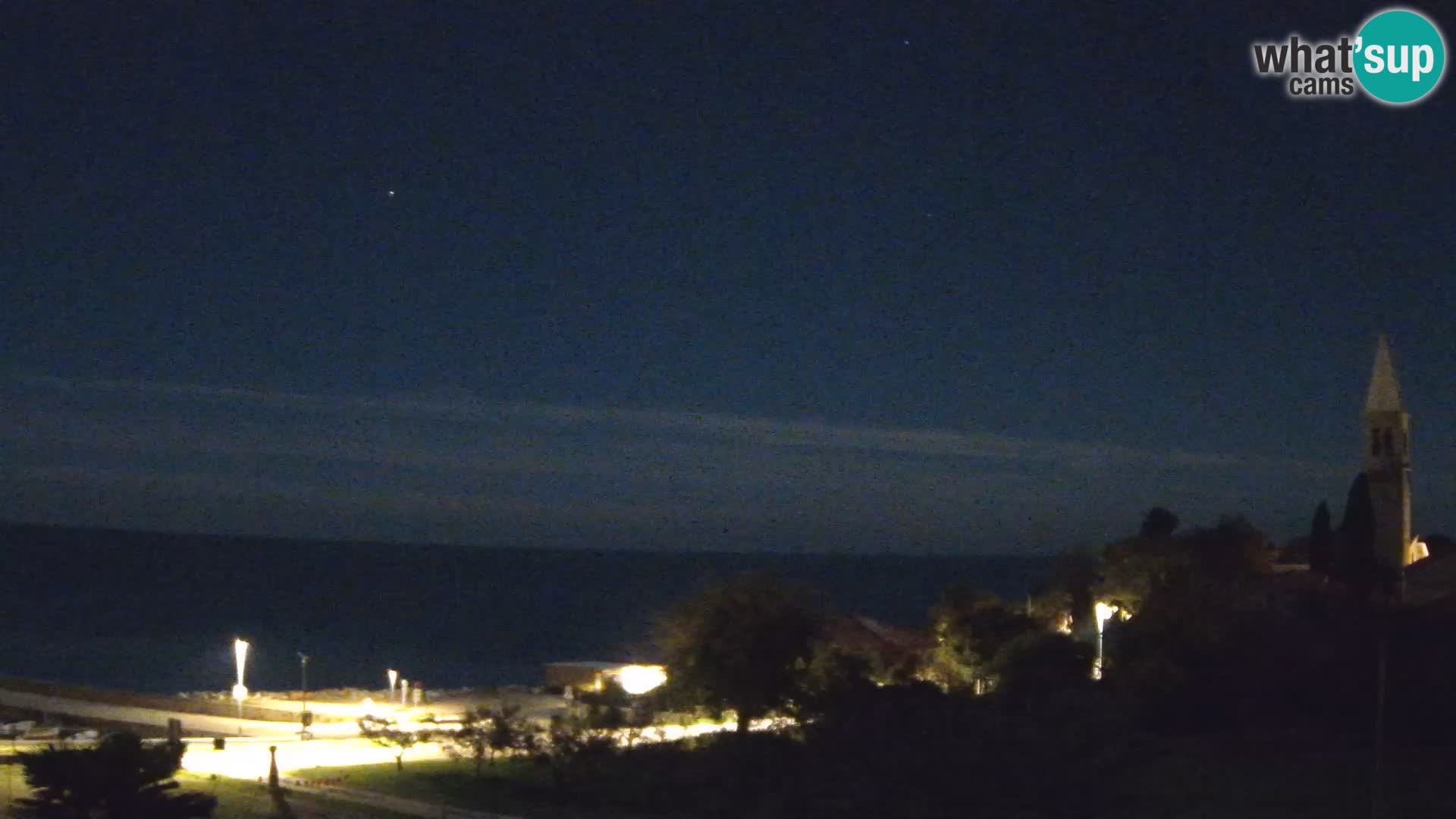 Umag Webcam en direct Lovrečica / San Lorenzo – Istrie – Croatie