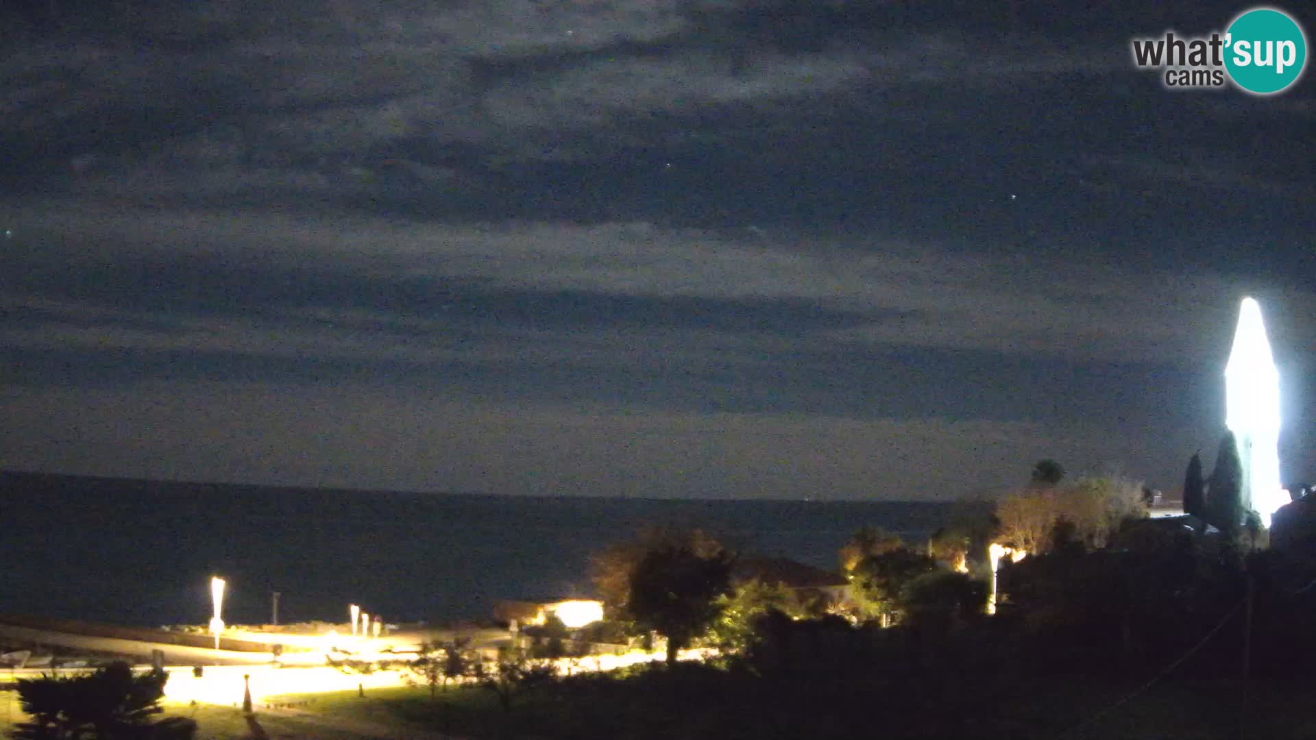 Umag Webcam uživo Lovrečica / San Lorenzo – Istra – Hrvatska