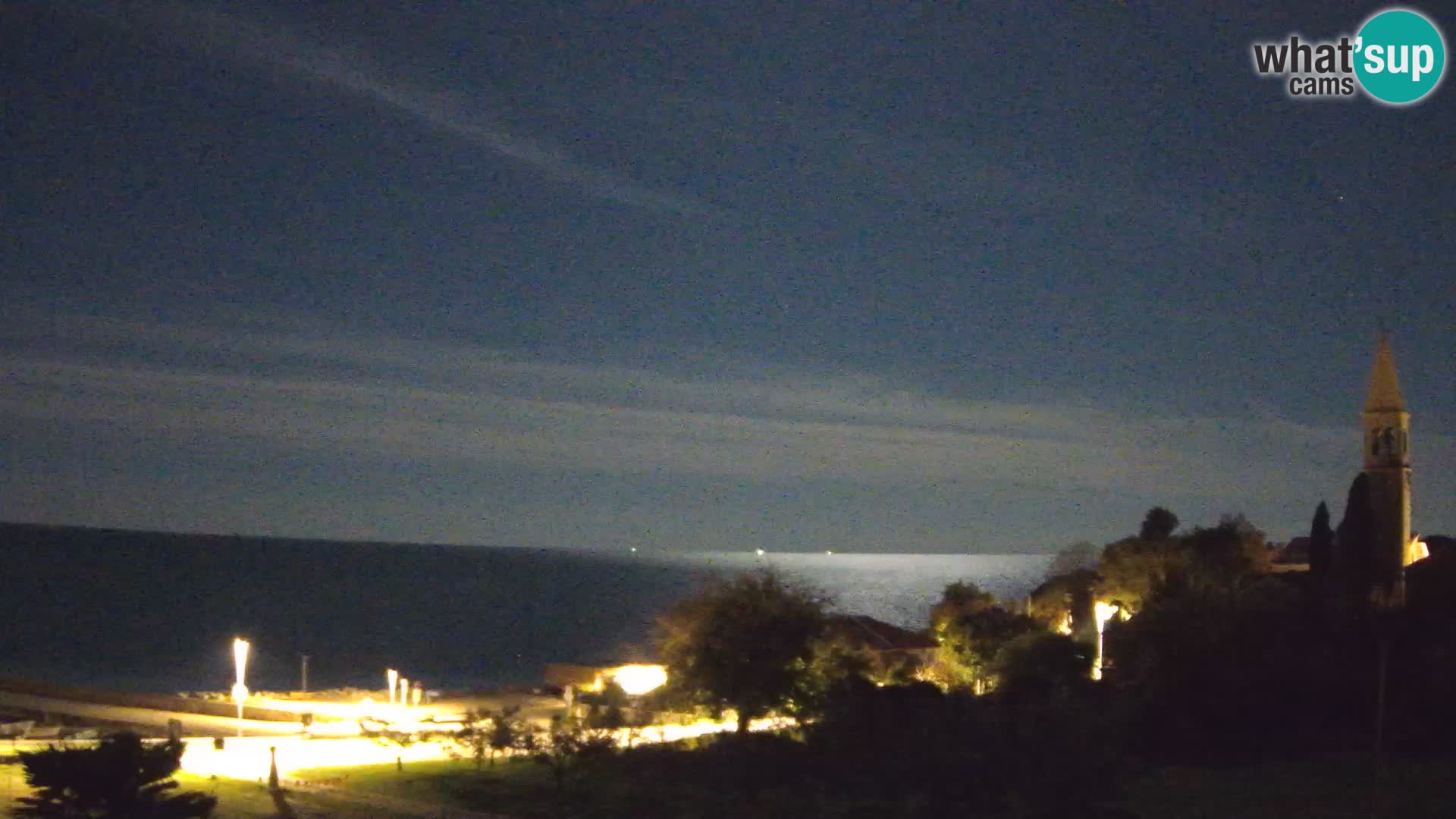 Umag Webcam uživo Lovrečica / San Lorenzo – Istra – Hrvatska