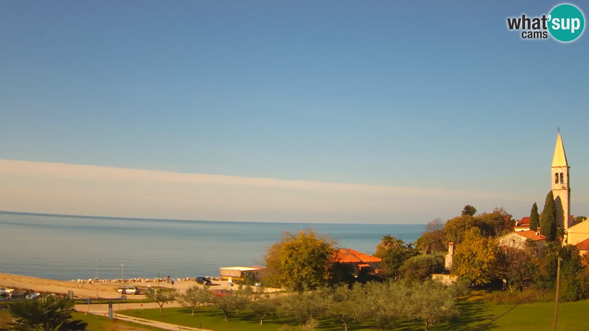 Umago Live webcam Lovrečica / San Lorenzo – Istria – Croazia