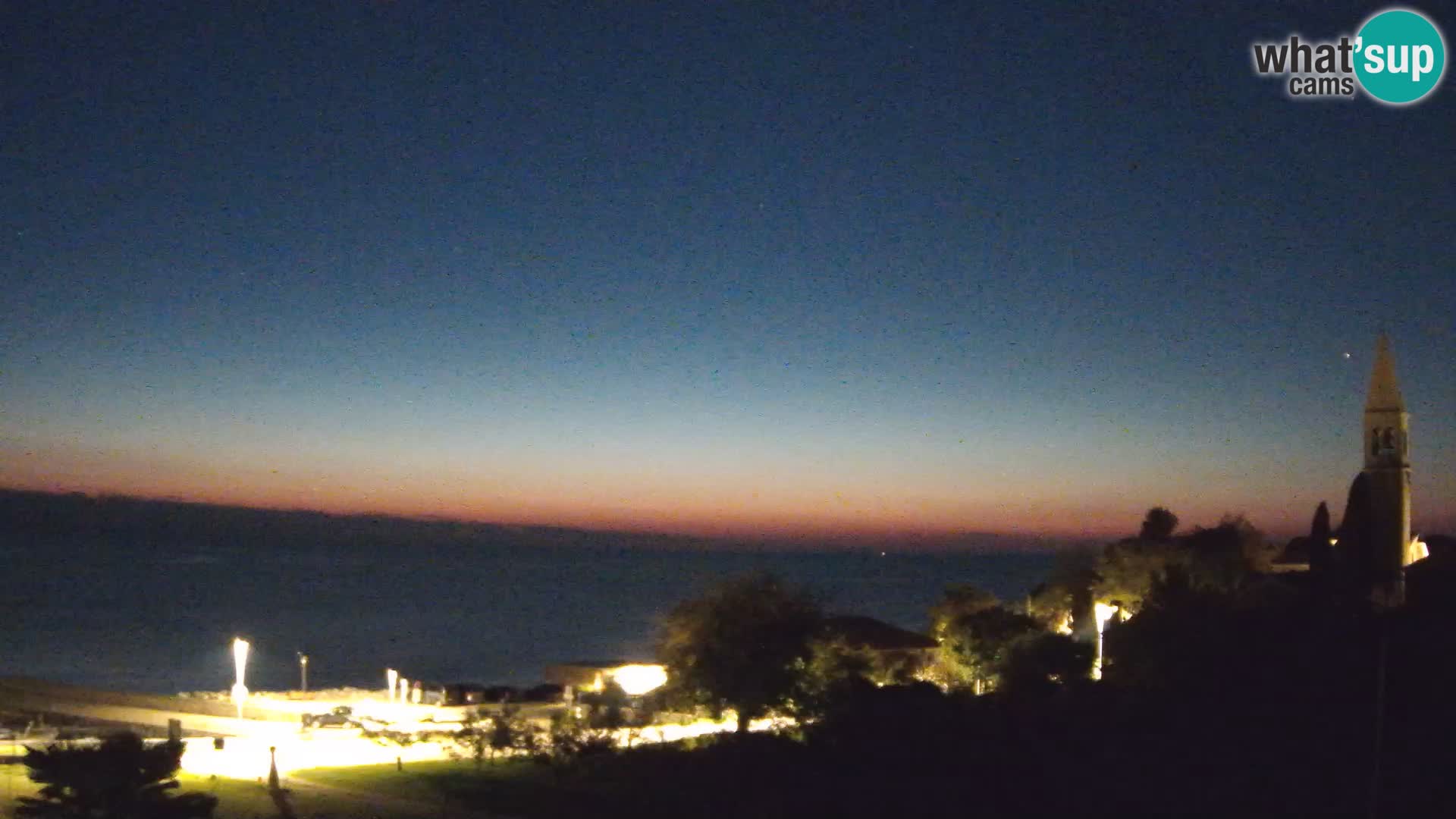 Umag spletna kamera Lovrečica – Istra – Hrvaška