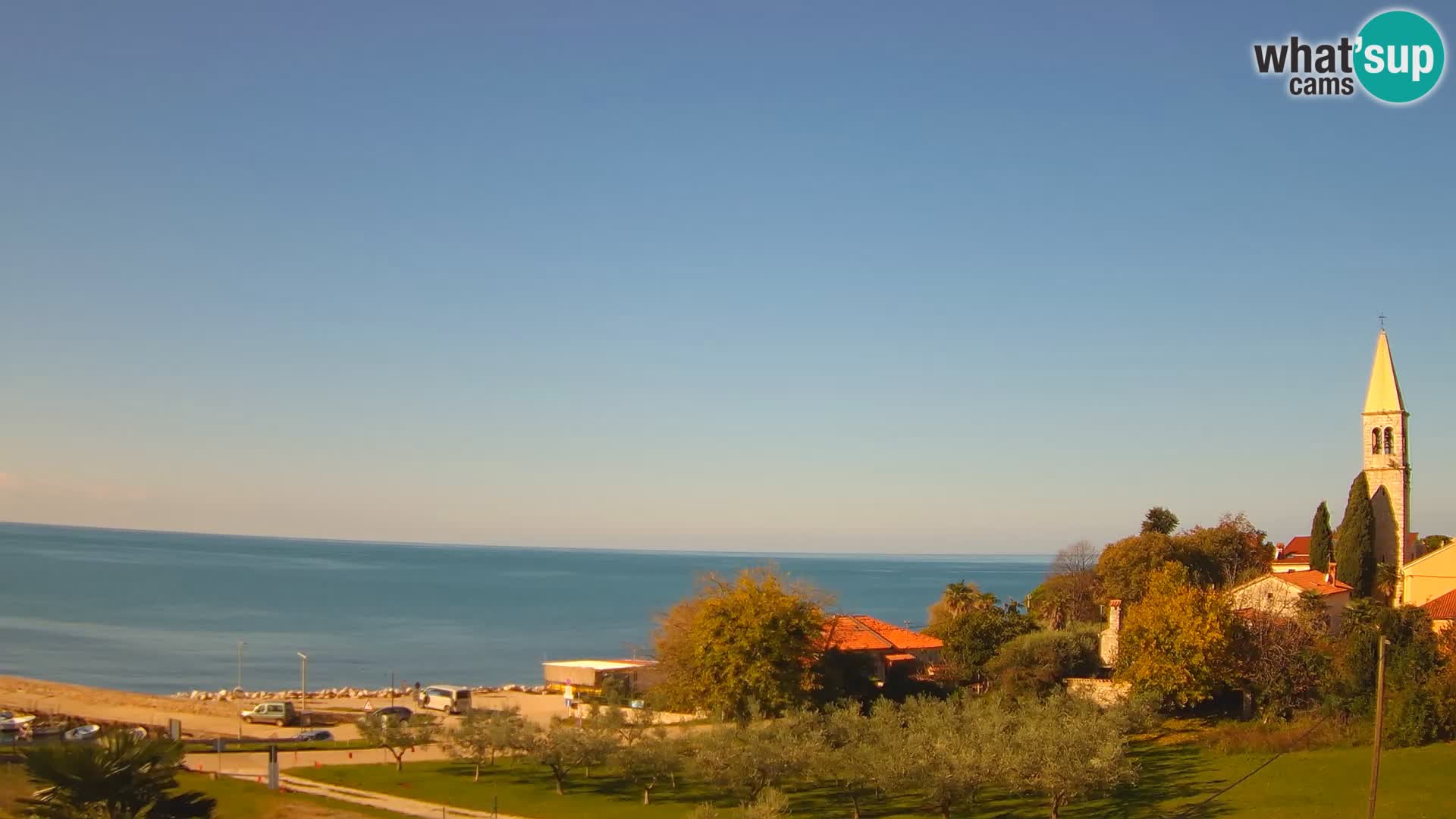 Umag Live Webcam Lovrečica / San Lorenzo – Istrien – Kroatien