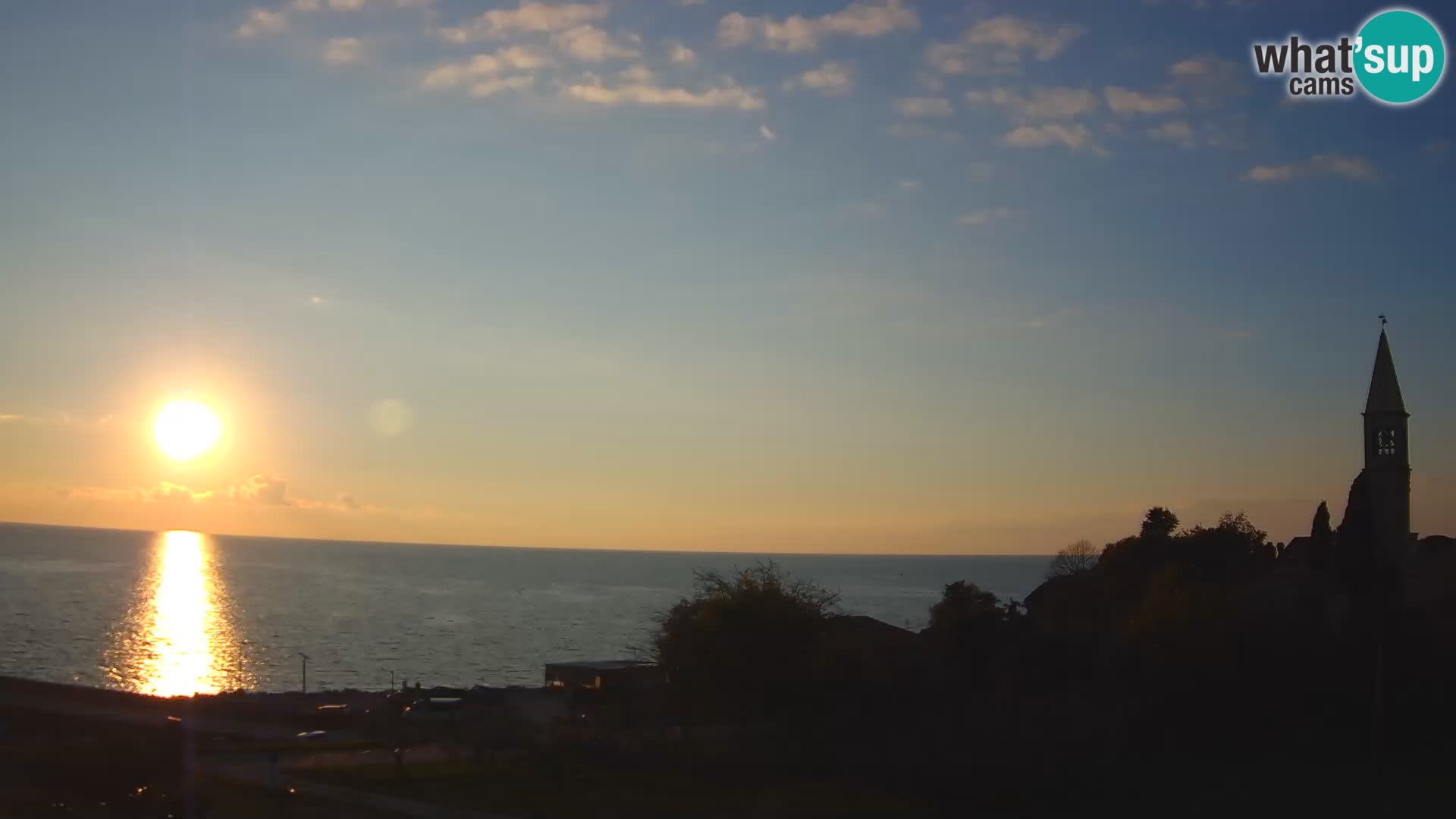 Umag Webcam en direct Lovrečica / San Lorenzo – Istrie – Croatie